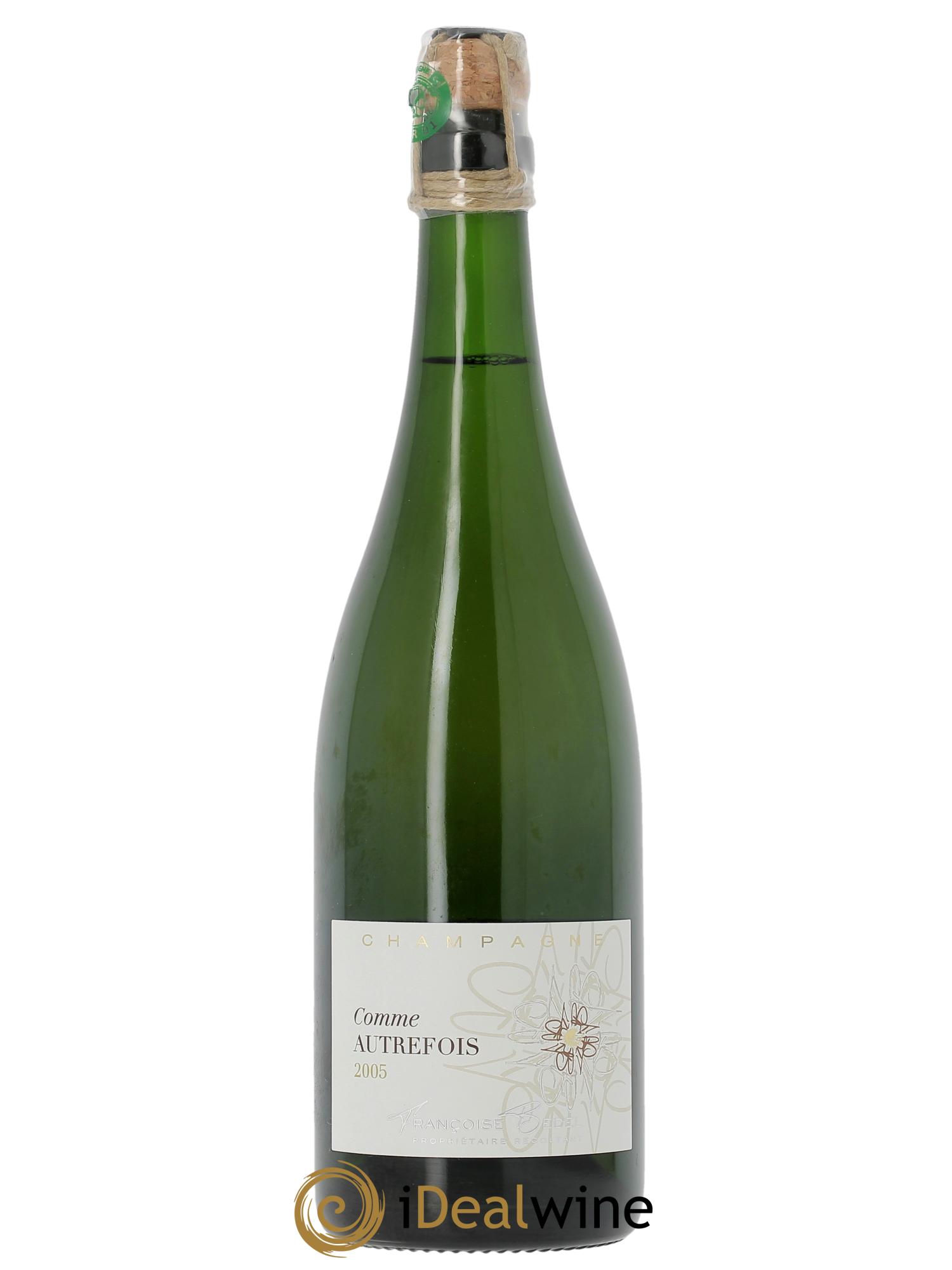 Comme Autrefois Françoise Bedel et Fils  2005 - Lot de 1 bouteille - 0