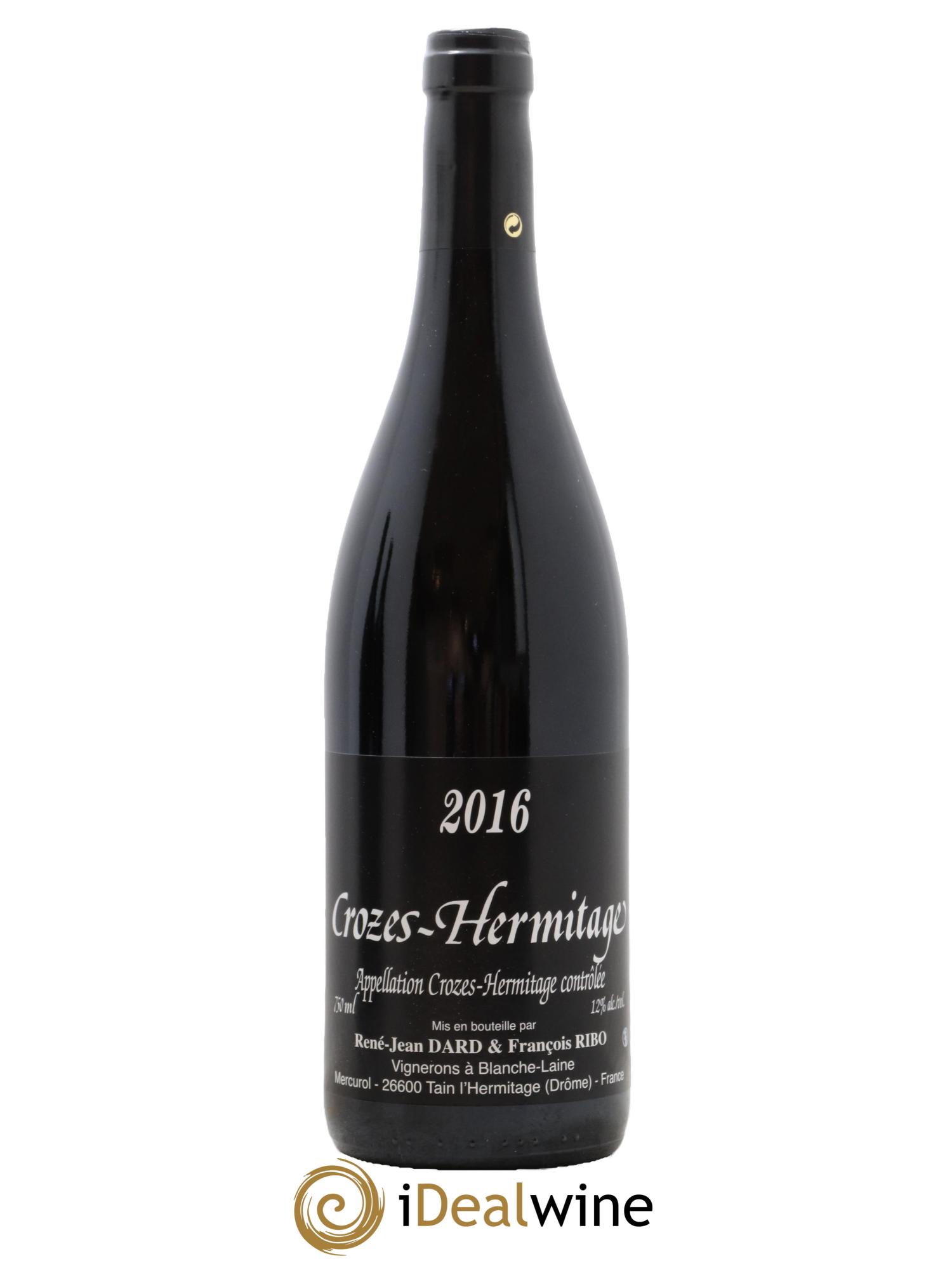 Crozes-Hermitage Dard et Ribo (Domaine) 2016 - Lot of 1 bottle - 0