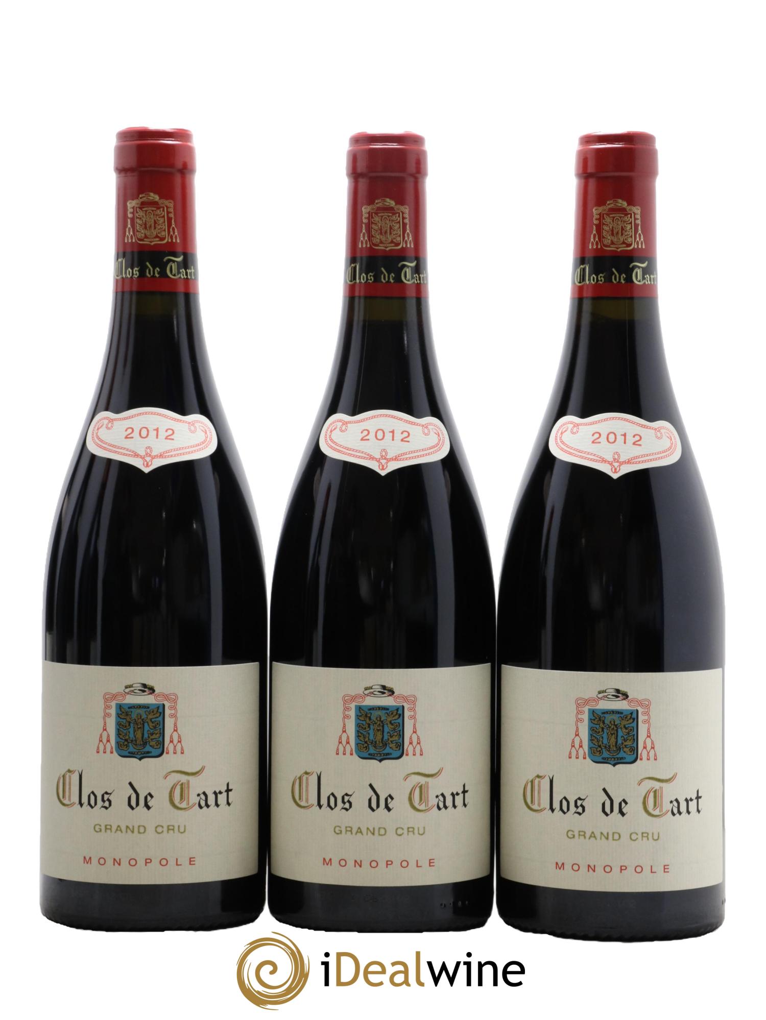 Clos de Tart Grand Cru Mommessin  2012 - Posten von 6 Flaschen - 1