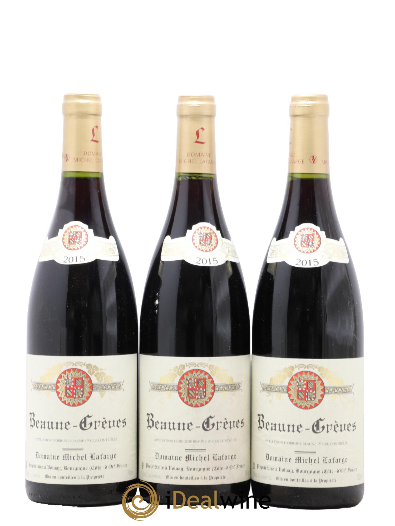 Beaune 1er Cru Grèves Lafarge (Domaine) 2015 - Lotto di 3 bottiglie - 0