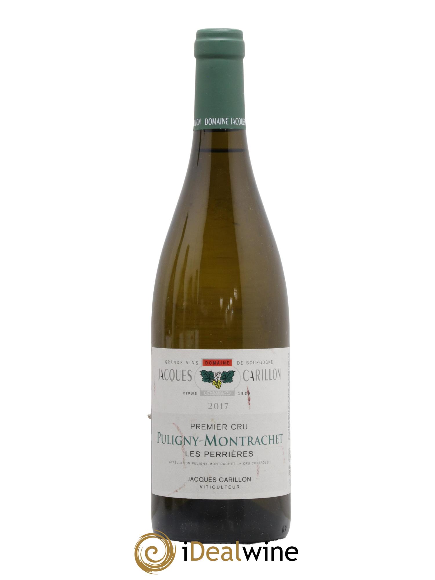 Puligny-Montrachet 1er Cru Les Perrières Jacques Carillon (Domaine)  2017 - Lotto di 1 bottiglia - 0