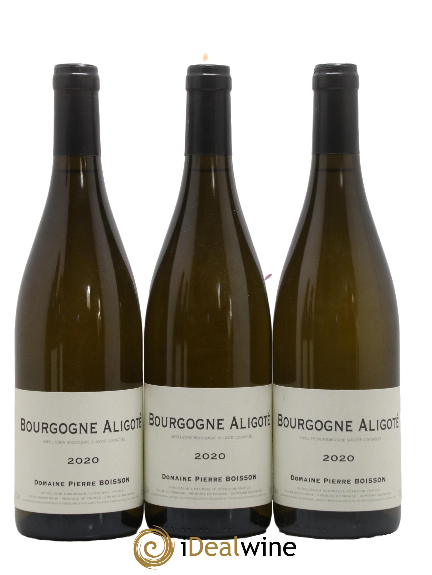 Bourgogne Aligoté Pierre Boisson 2020 - Lotto di 3 bottiglie - 0