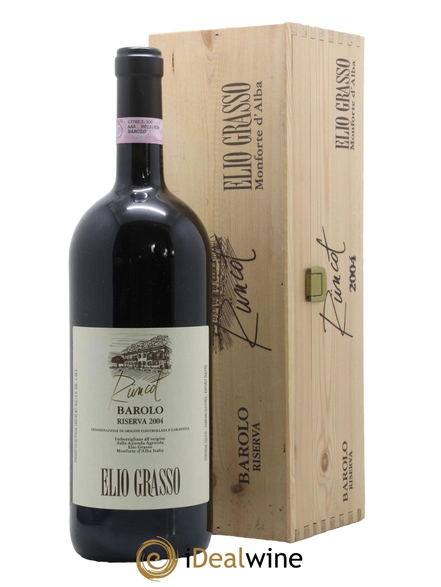 Barolo DOCG Riserva Rüncot Elio Grasso 2004 - Lot of 1 magnum - 0