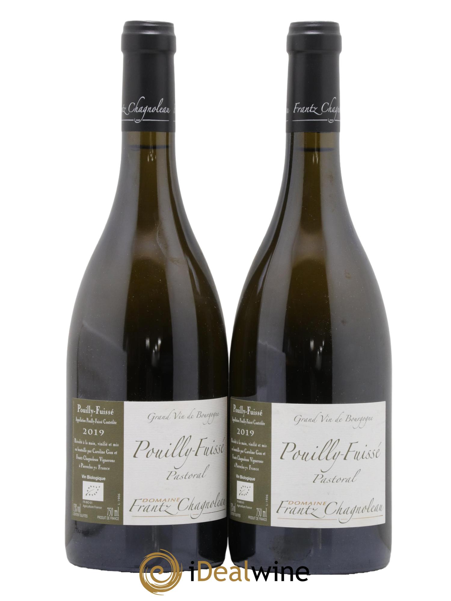 Pouilly-Fuissé Pastoral Frantz Chagnoleau (Domaine) 2019 - Lot of 2 bottles - 0