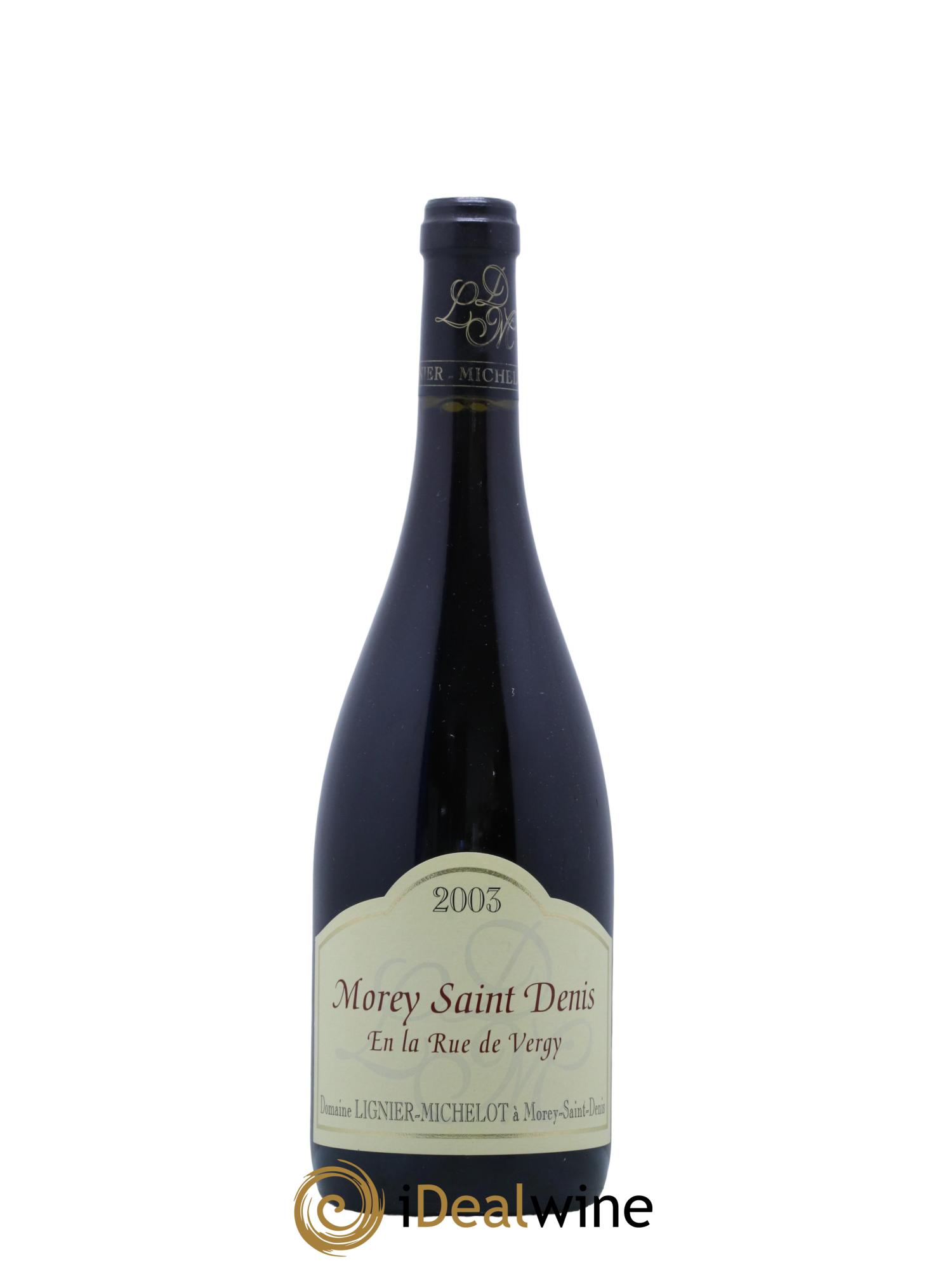 Morey Saint-Denis En la Rue de Vergy Lignier-Michelot (Domaine)  2003 - Lotto di 1 bottiglia - 0