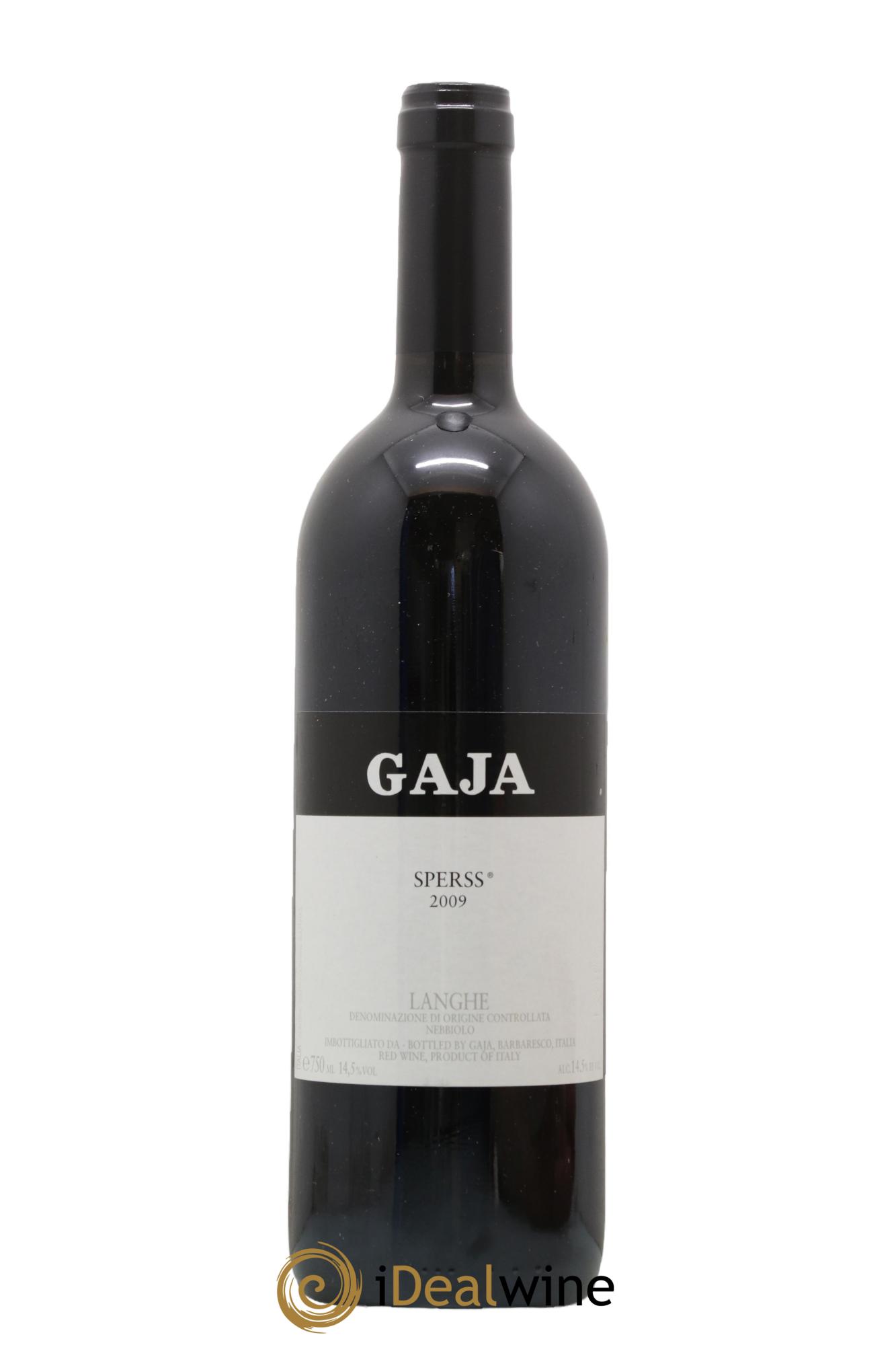 Langhe  Sperss Angelo Gaja 2009 - Lot of 1 bottle - 0