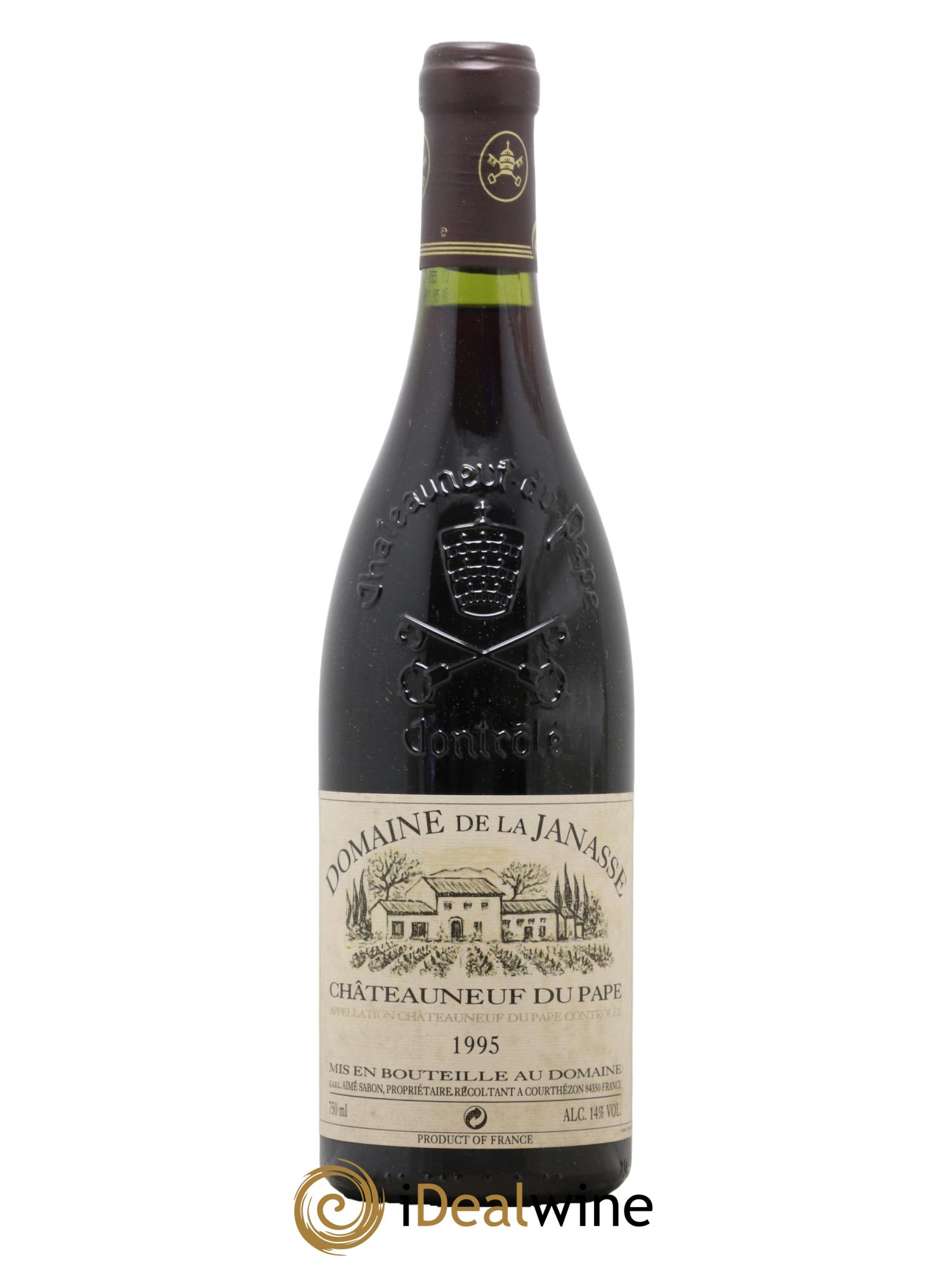 Châteauneuf-du-Pape La Janasse (Domaine de) 1995 - Posten von 1 Flasche - 0