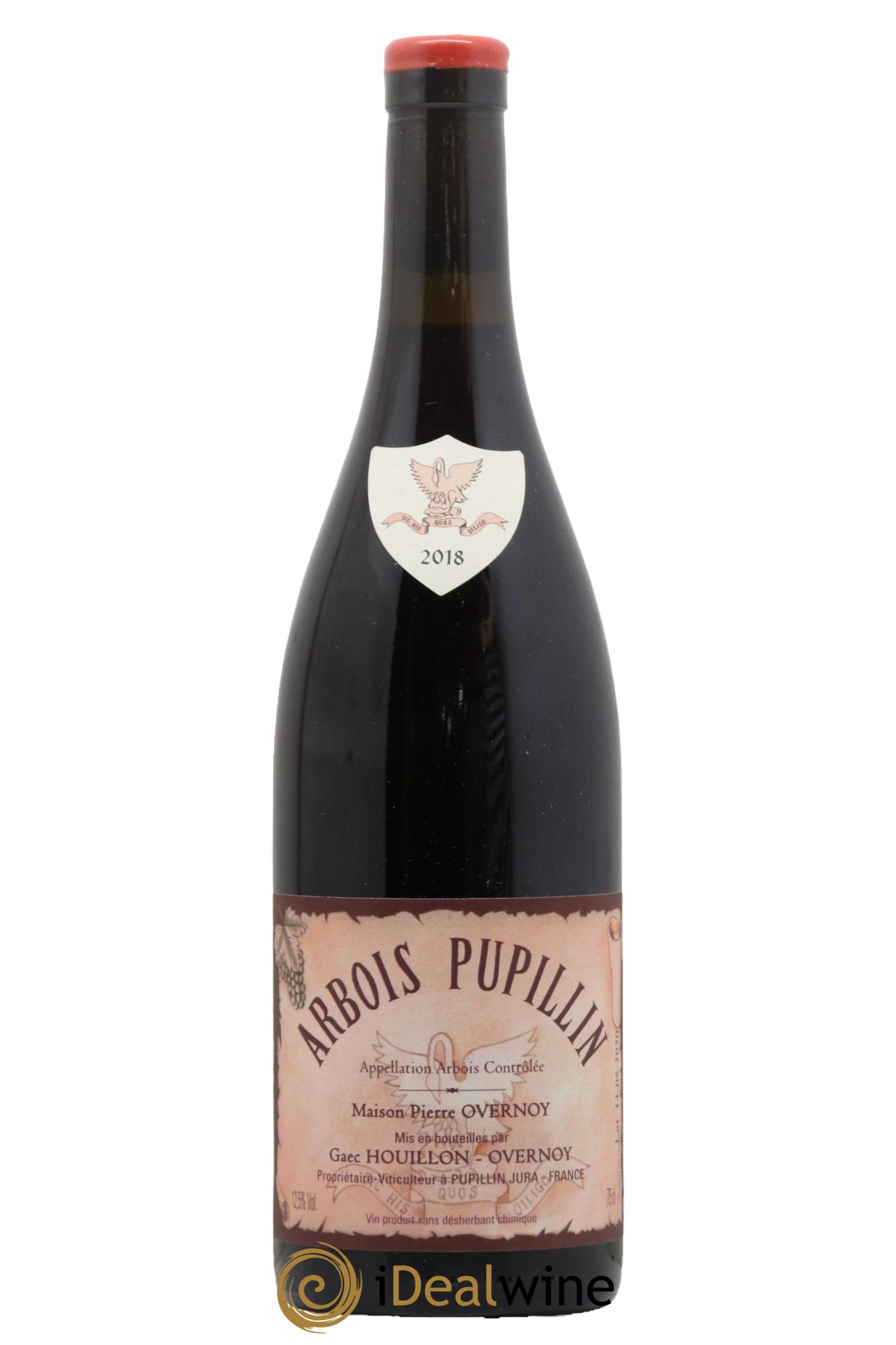 Arbois Pupillin Poulsard (cire rouge) Overnoy-Houillon (Domaine)  2018 - Lotto di 1 bottiglia - 0