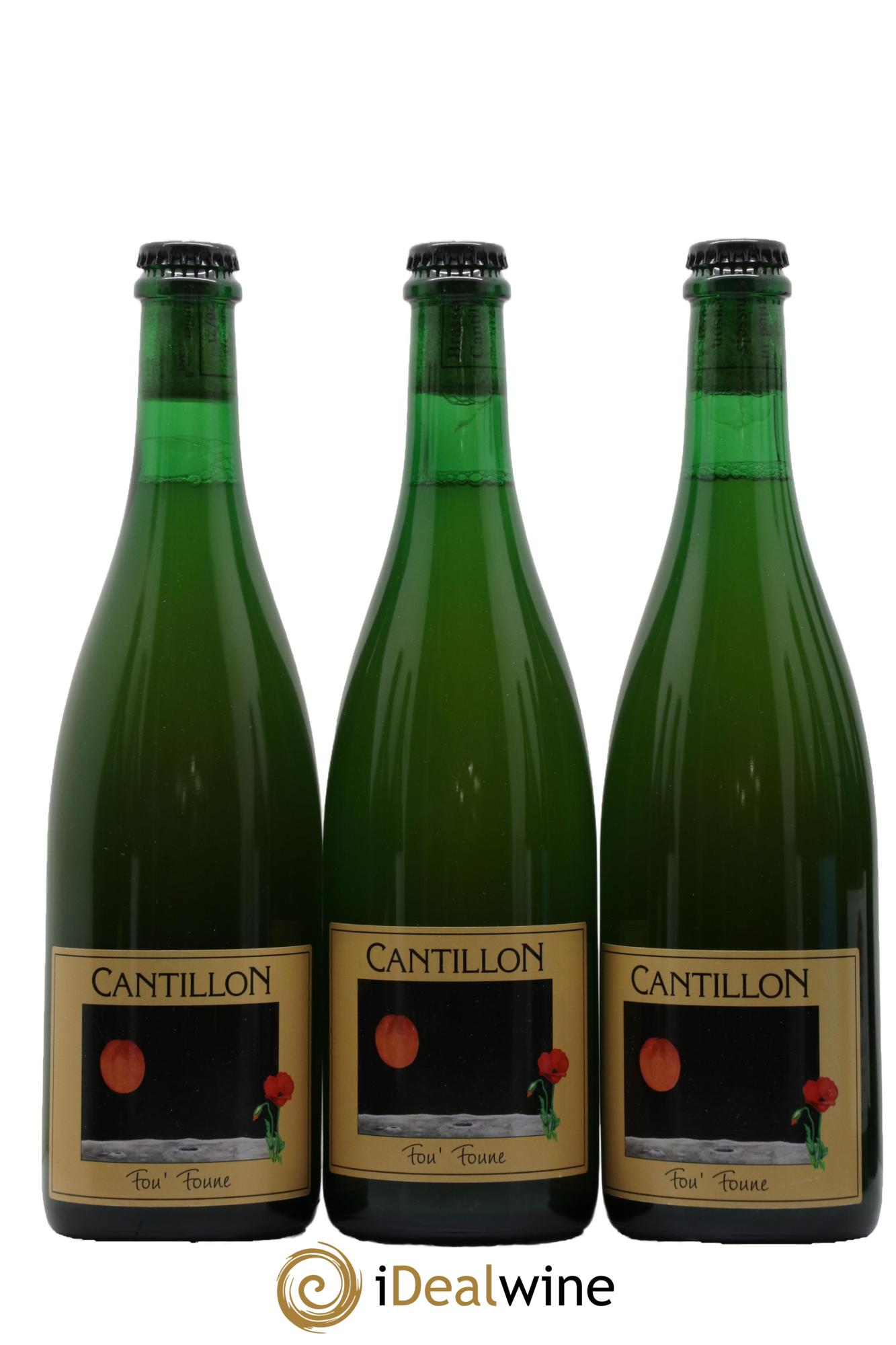 Bière Cantillon Fou' Foune Lambic Mise 2021 - Posten von 3 Flaschen - 0