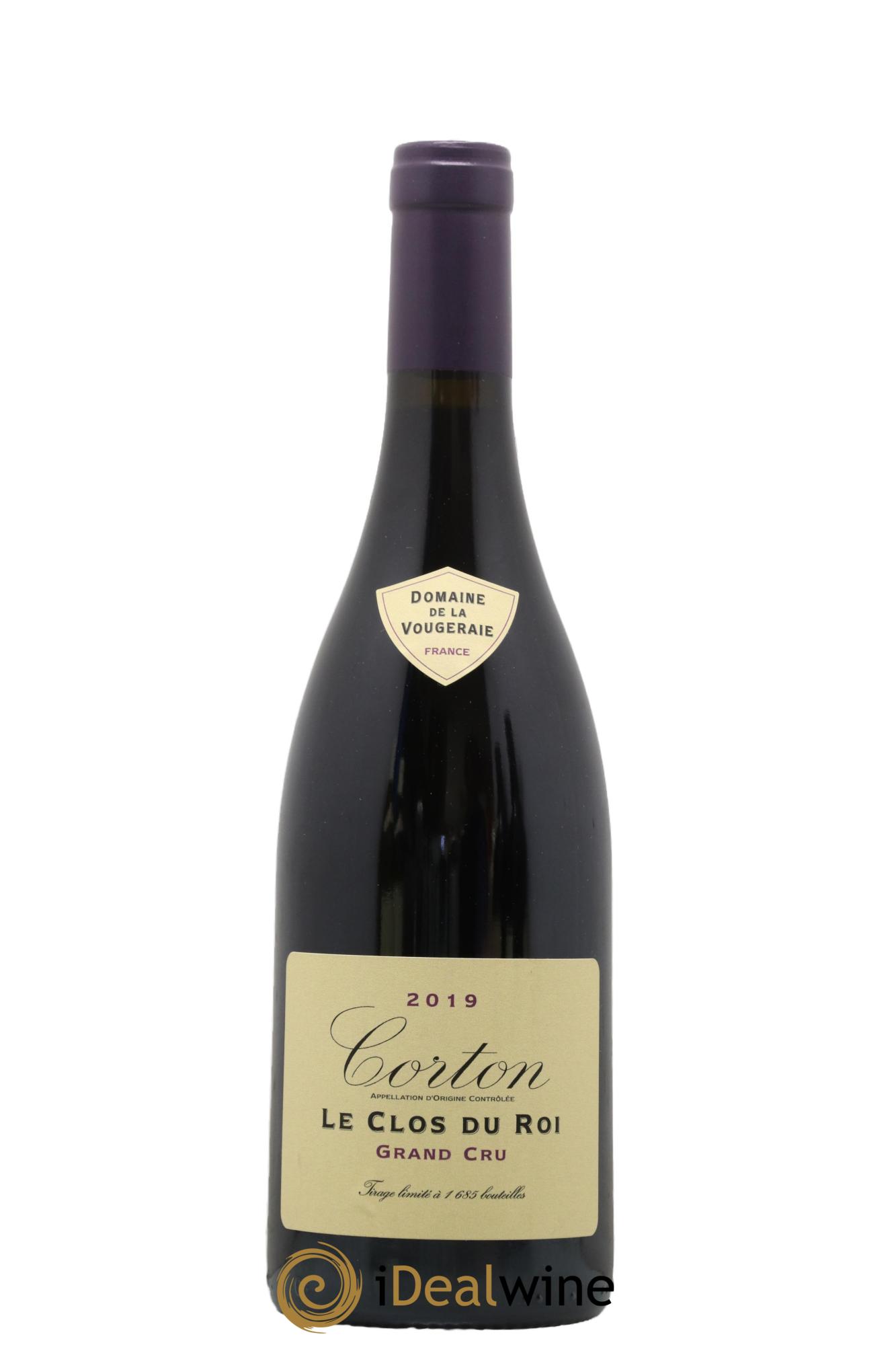 Corton Grand Cru Le Clos du Roi La Vougeraie 2019 - Lot of 1 bottle - 0