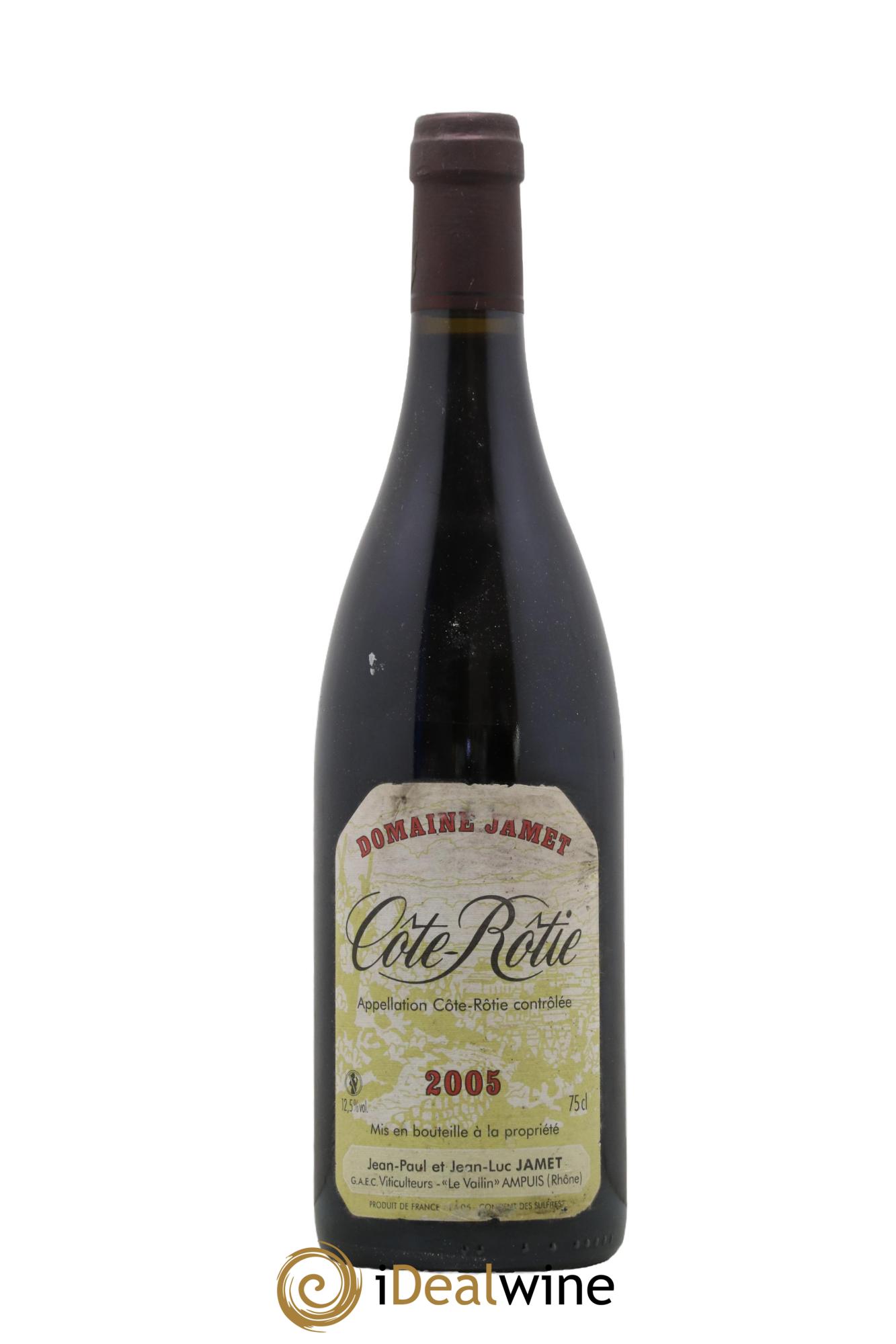 Côte-Rôtie Jamet (Domaine) 2005 - Lot de 1 bouteille - 0