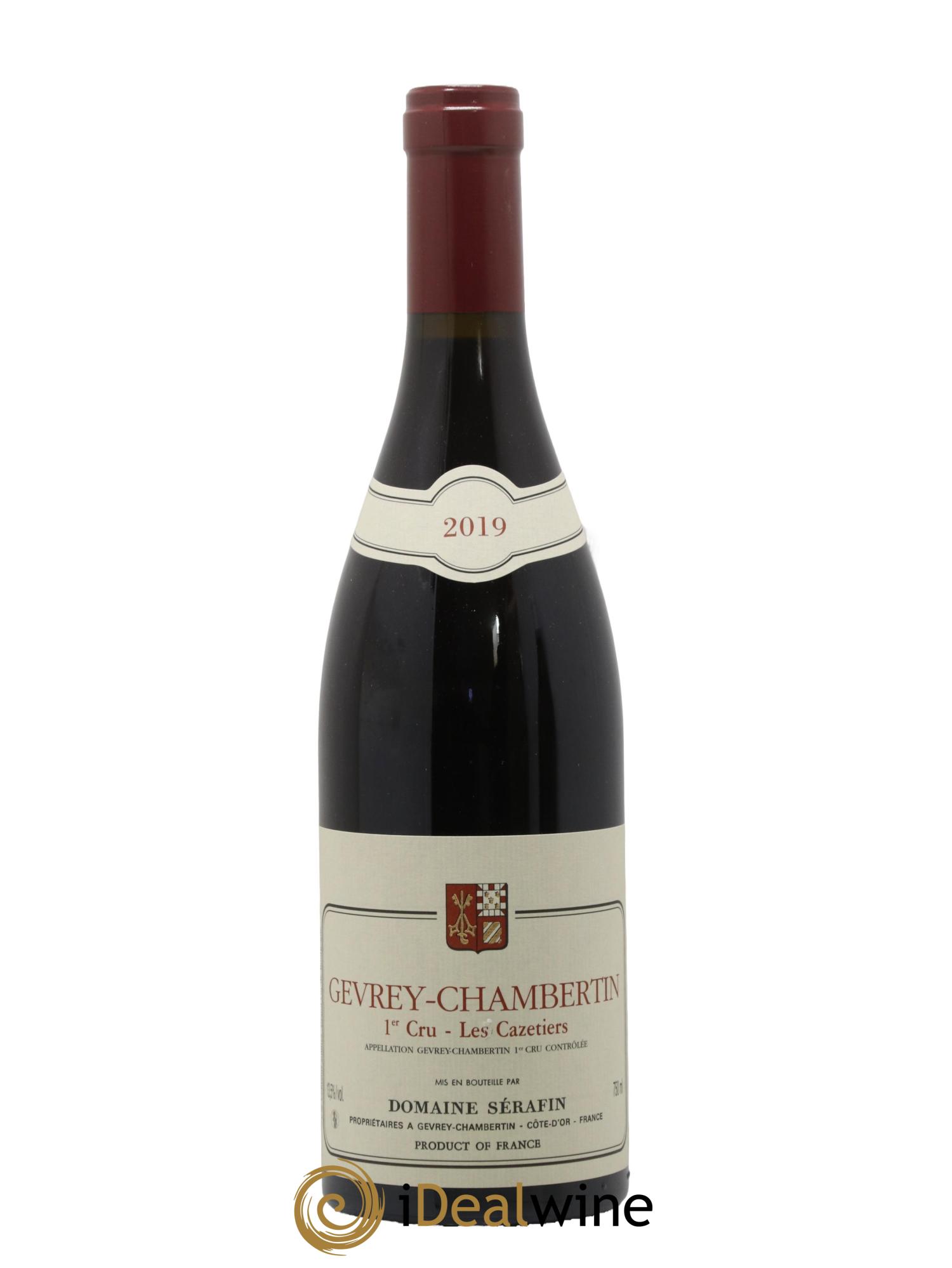 Gevrey-Chambertin 1er Cru Les Cazetiers Christian Sérafin Père et Fils 2019 - Lot de 1 bouteille - 0