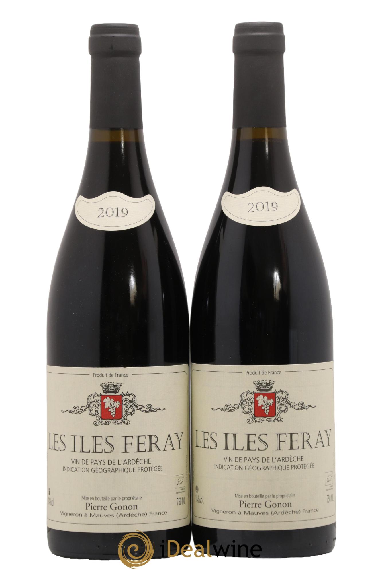 IGP Ardèche Les Iles Feray Gonon (Domaine) 2019 - Lot de 2 bouteilles - 0