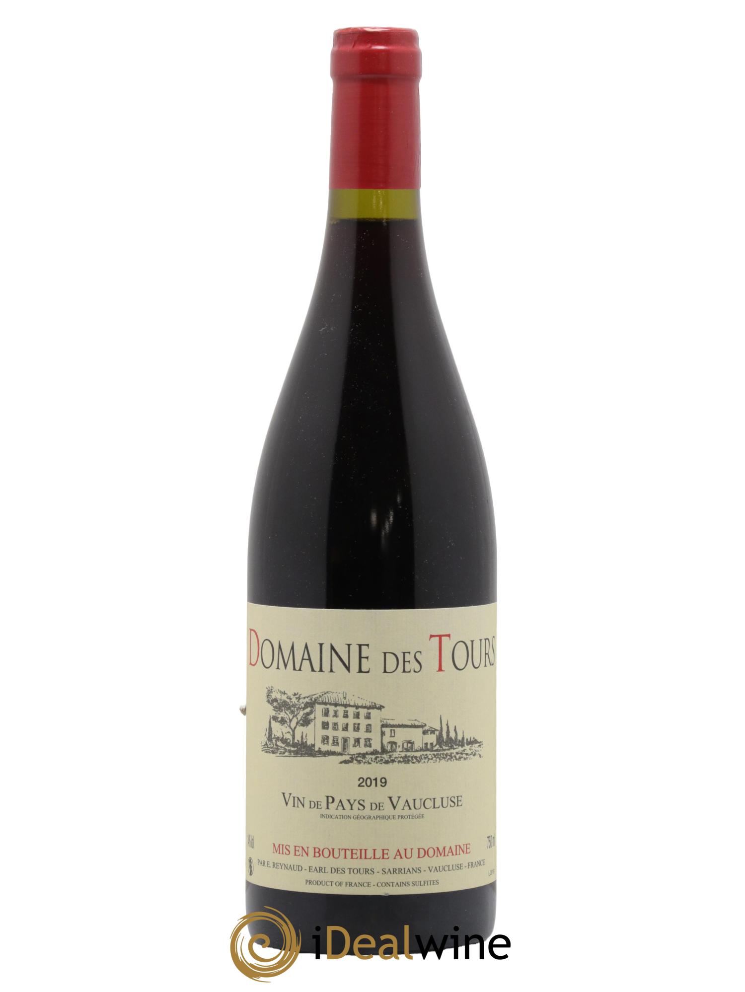 IGP Vaucluse (Vin de Pays de Vaucluse) Domaine des Tours Emmanuel Reynaud 2019 - Lotto di 1 bottiglia - 0