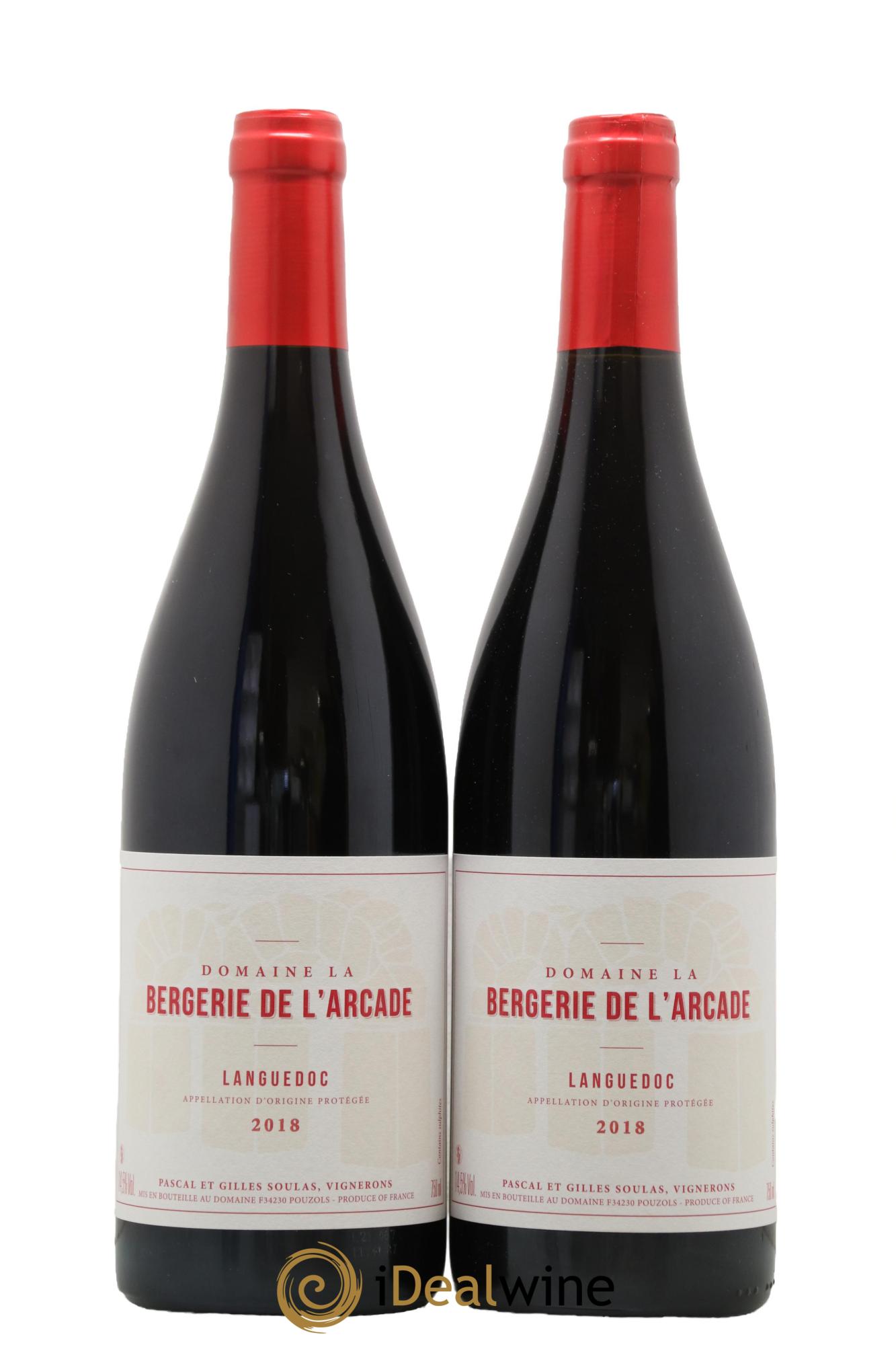 Languedoc La Bergerie de l'Arcade (Domaine) 2018 - Posten von 2 Flaschen - 0