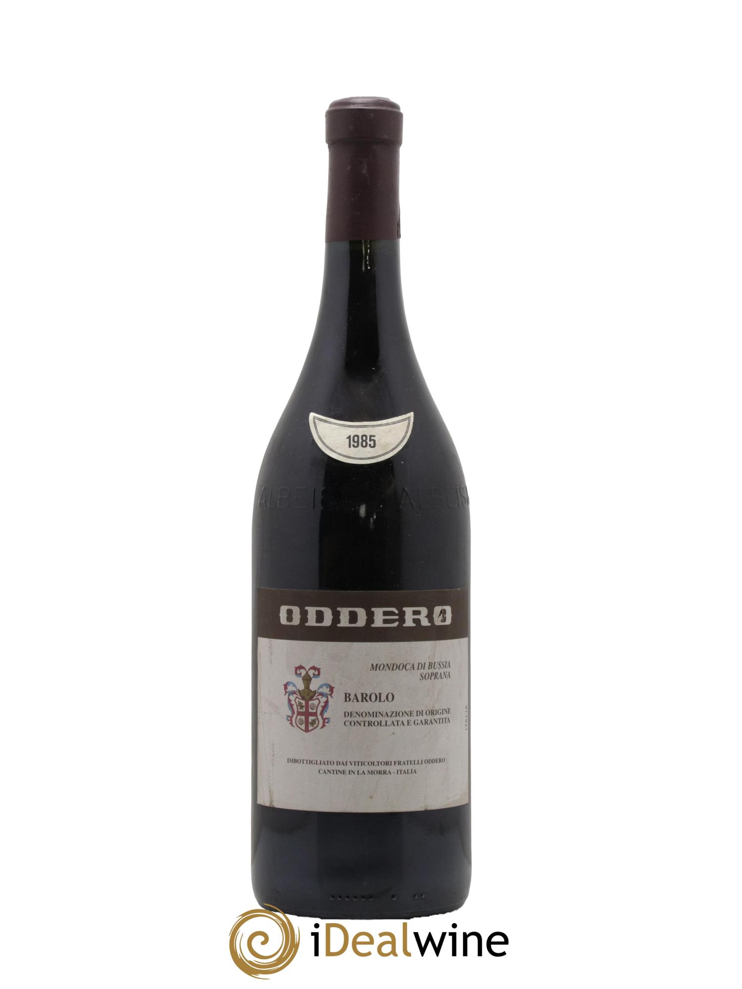 Barolo DOCG Mondoca di Bussia Soprana Oddero 1985 - Posten von 1 Magnum - 0