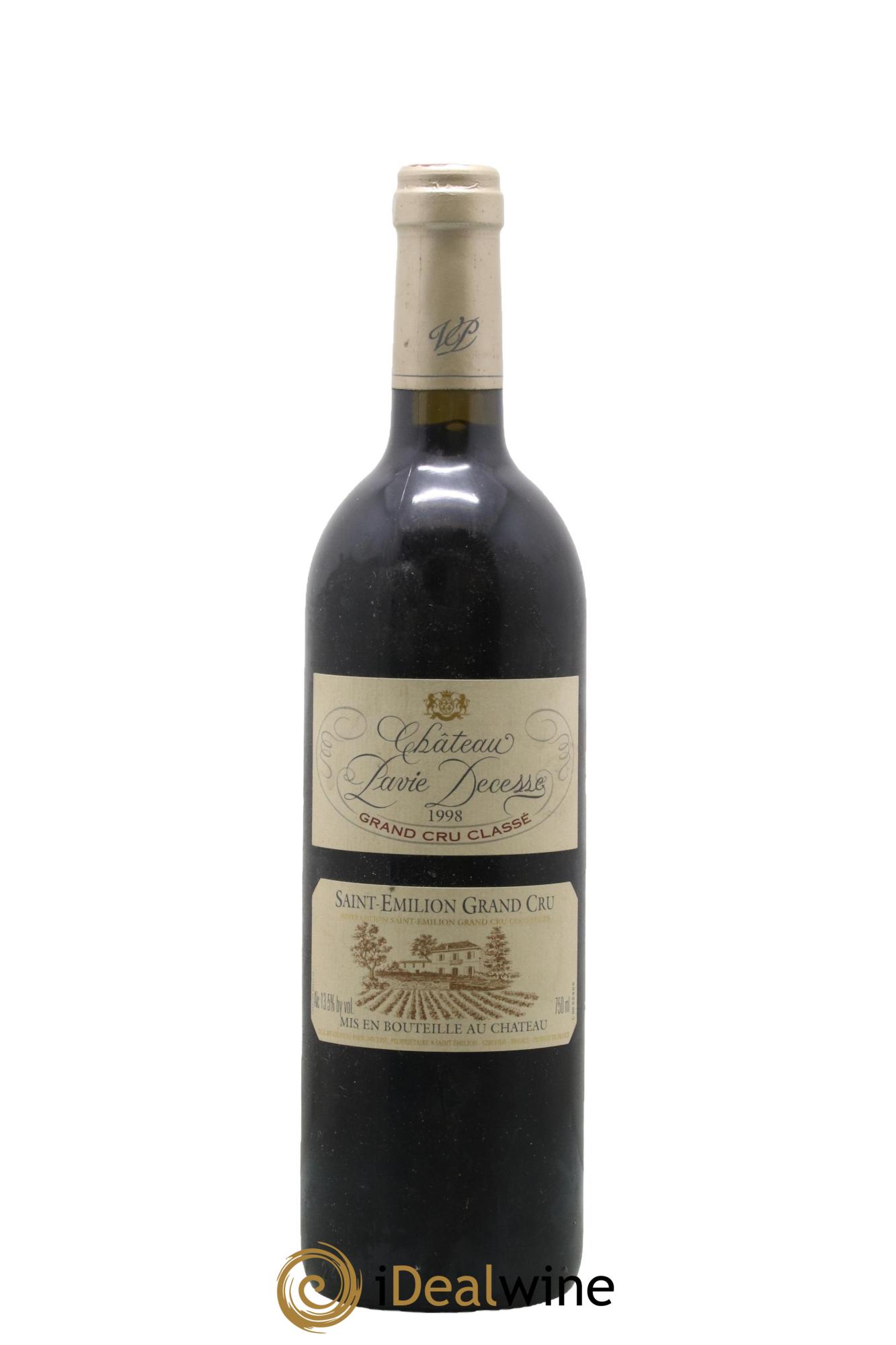 Château Pavie Decesse Grand Cru Classé 1998 - Posten von 1 Flasche - 0