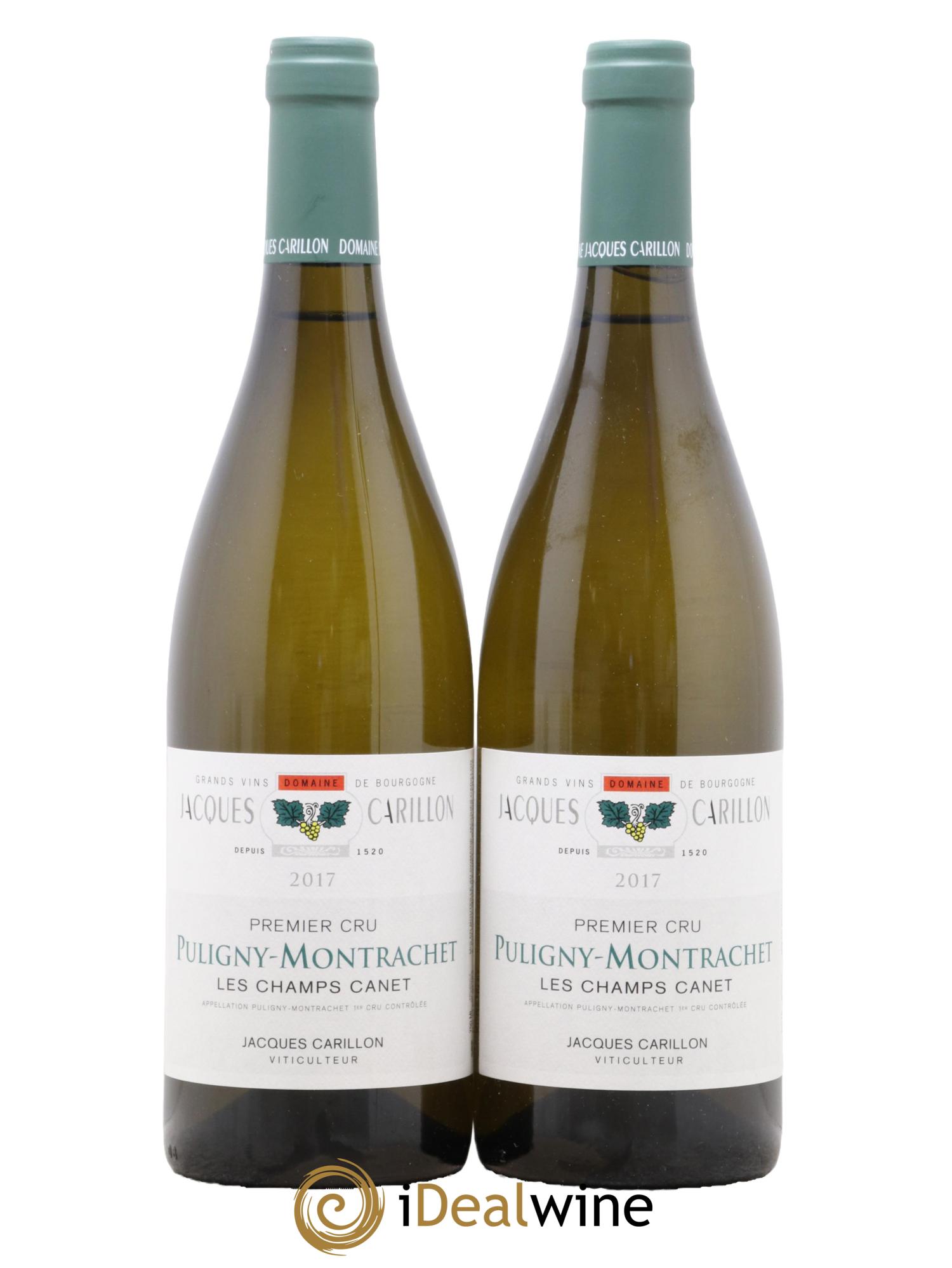 Puligny-Montrachet 1er Cru Les Champs Canet Jacques Carillon (Domaine) 2017 - Posten von 2 Flaschen - 0