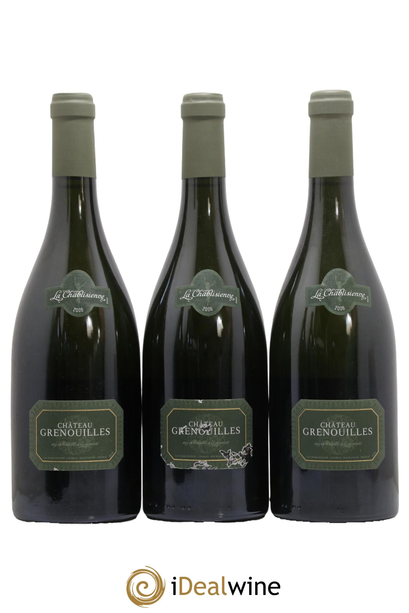 Chablis Grand Cru Grenouilles Château Grenouille - La Chablisienne 2006 - Lot de 6 bouteilles - 3