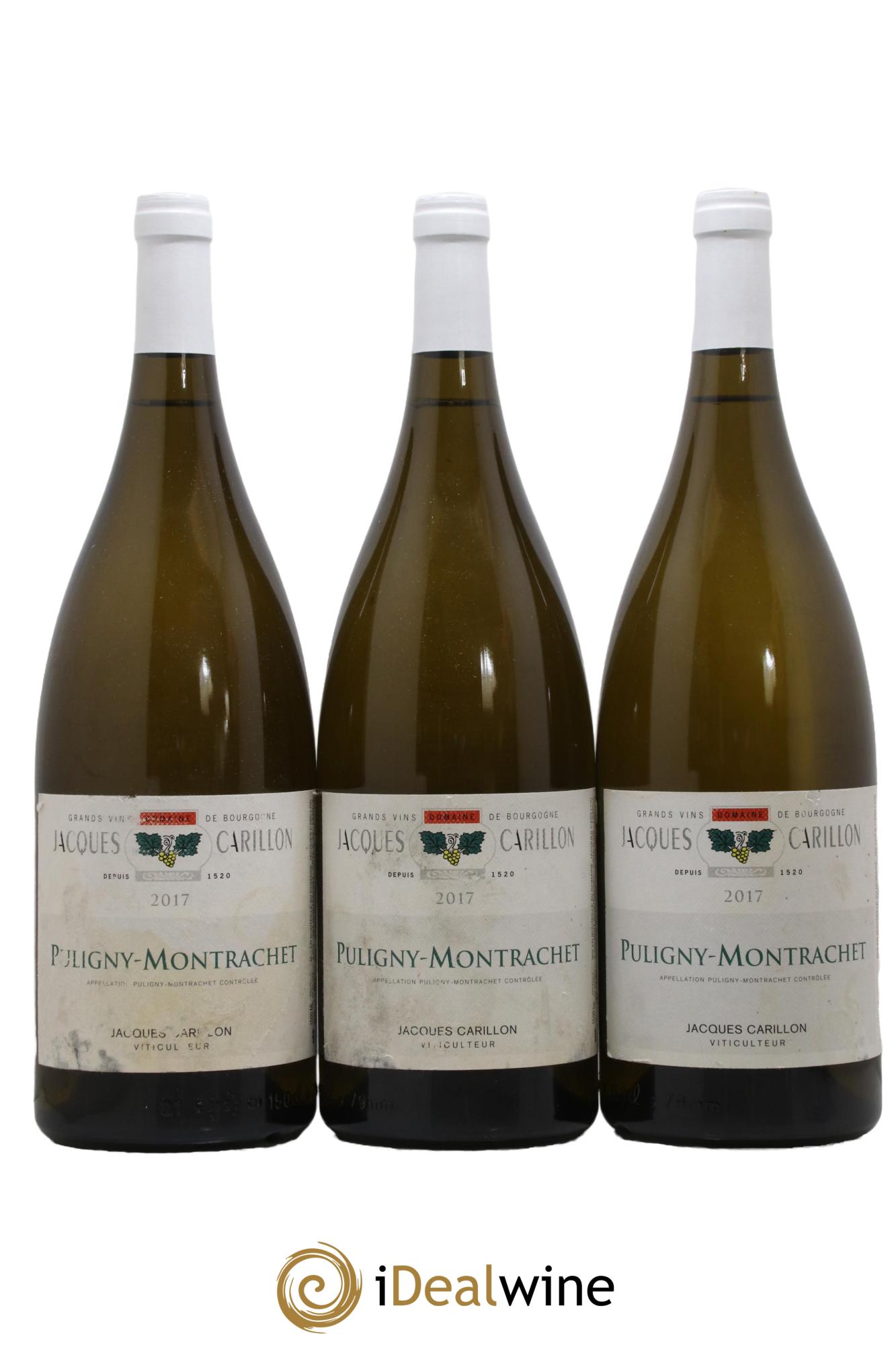 Puligny-Montrachet Jacques Carillon (Domaine) 2017 - Lotto di 3 magnum - 0