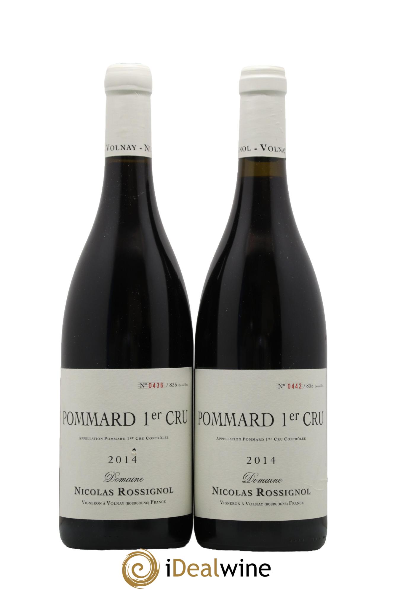 Pommard 1er Cru Nicolas Rossignol 2014 - Lot de 2 bouteilles - 0