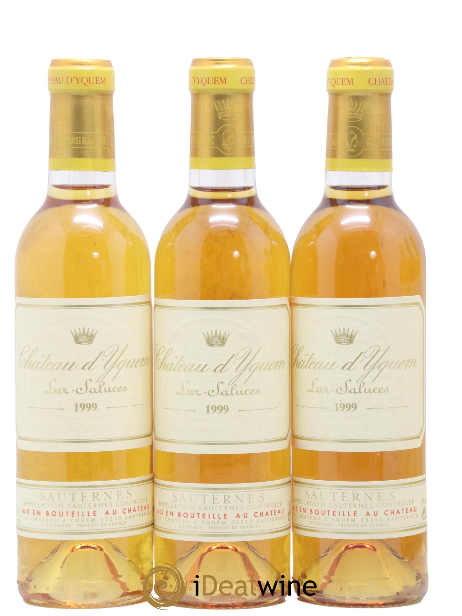 Château d' Yquem 1er Cru Classé Supérieur 1999 - Lotto di 12 mezze bottiglie - 2