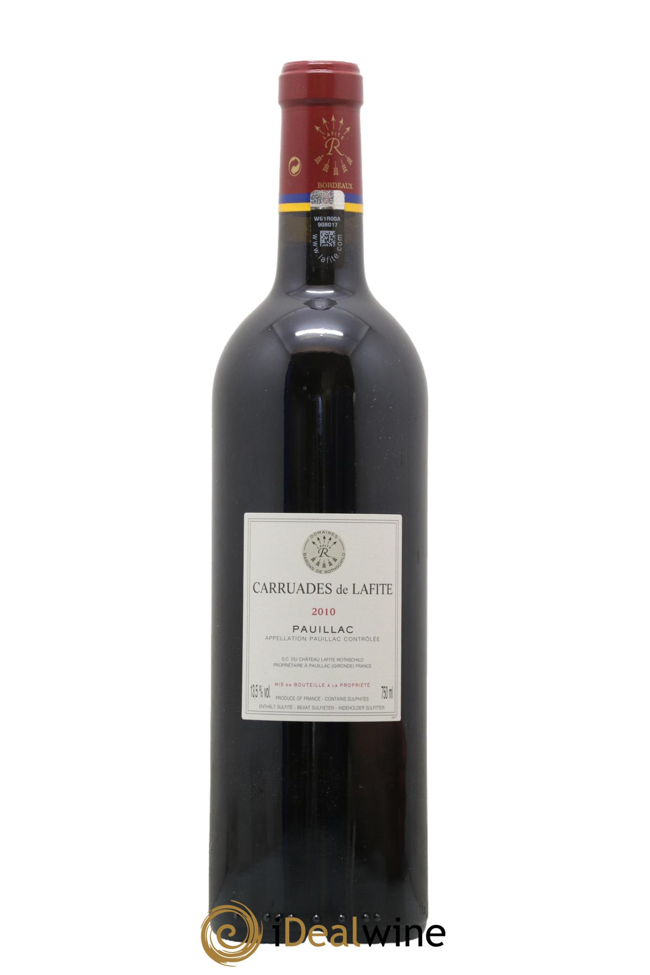 Carruades de Lafite Rothschild Second Vin 2010 - Posten von 1 Flasche - 1