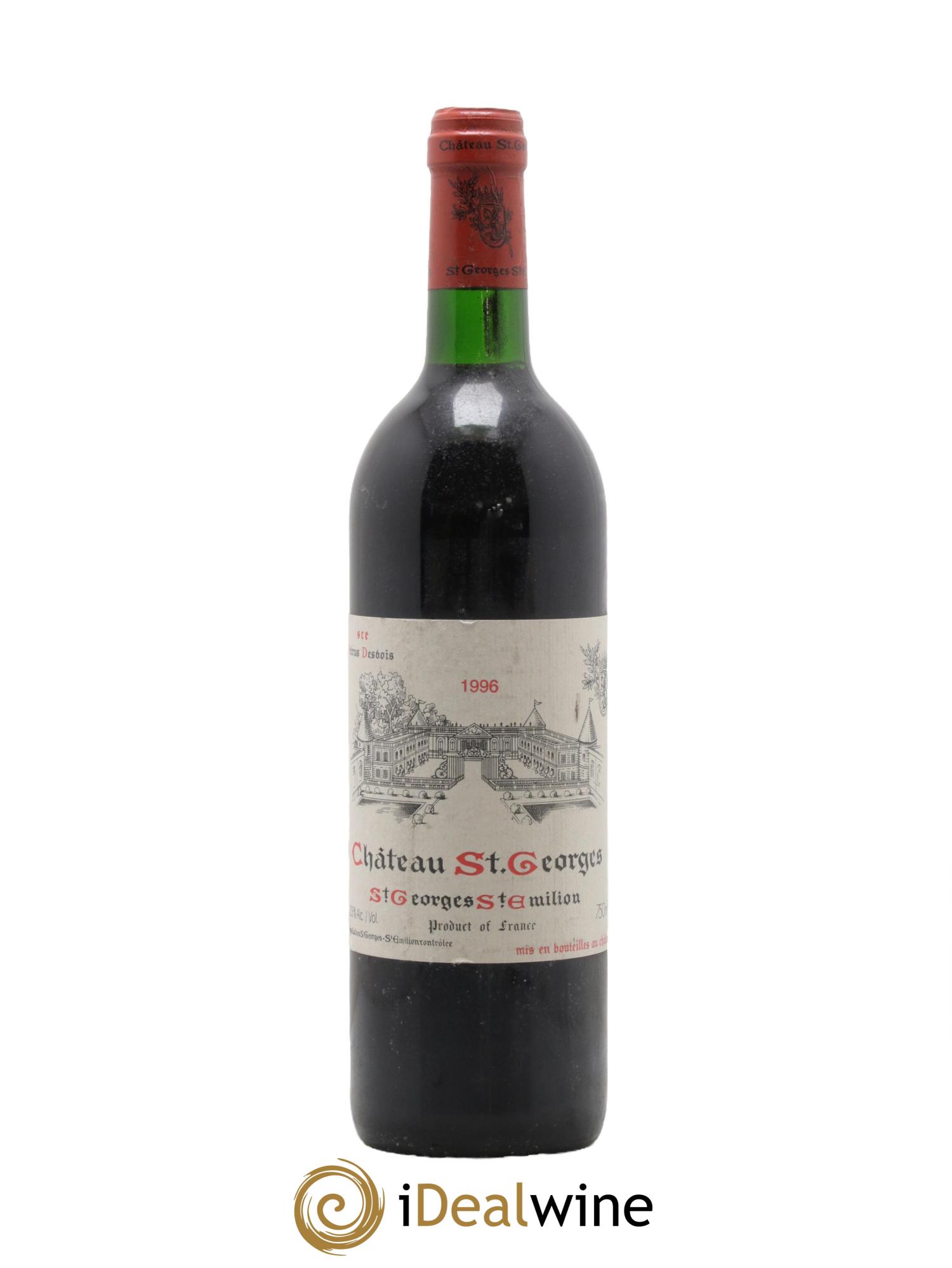 Château Saint-Georges 1996 - Lot of 1 bottle - 0