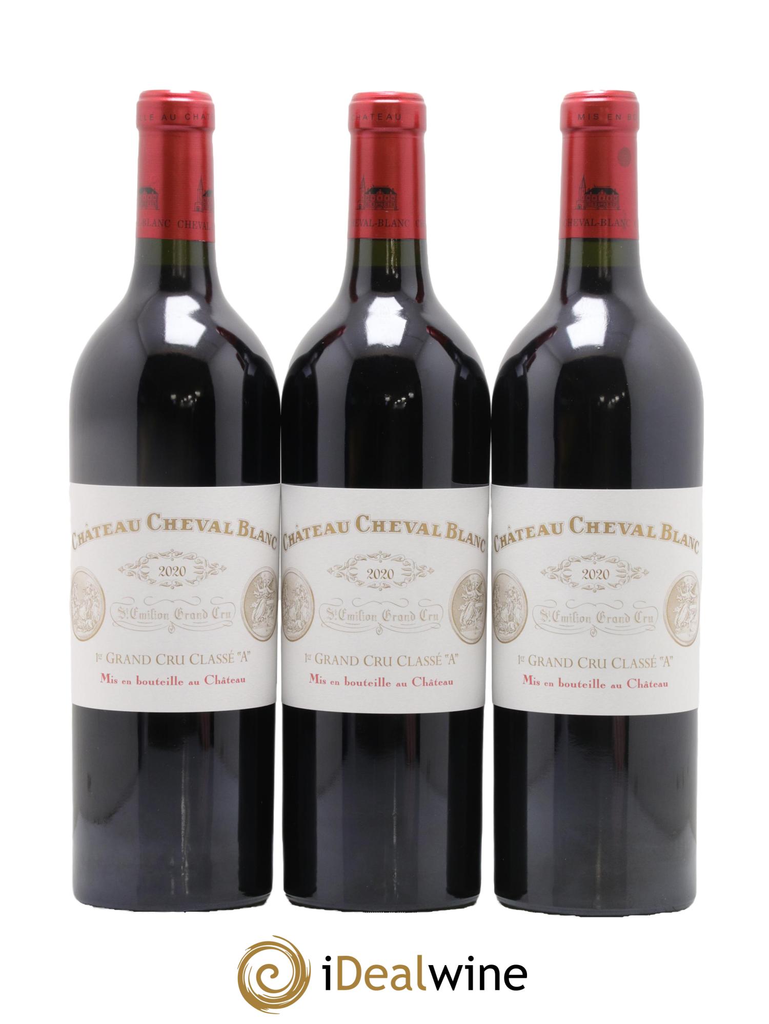 Château Cheval Blanc 1er Grand Cru Classé A 2020 - Lot of 6 bottles - 1