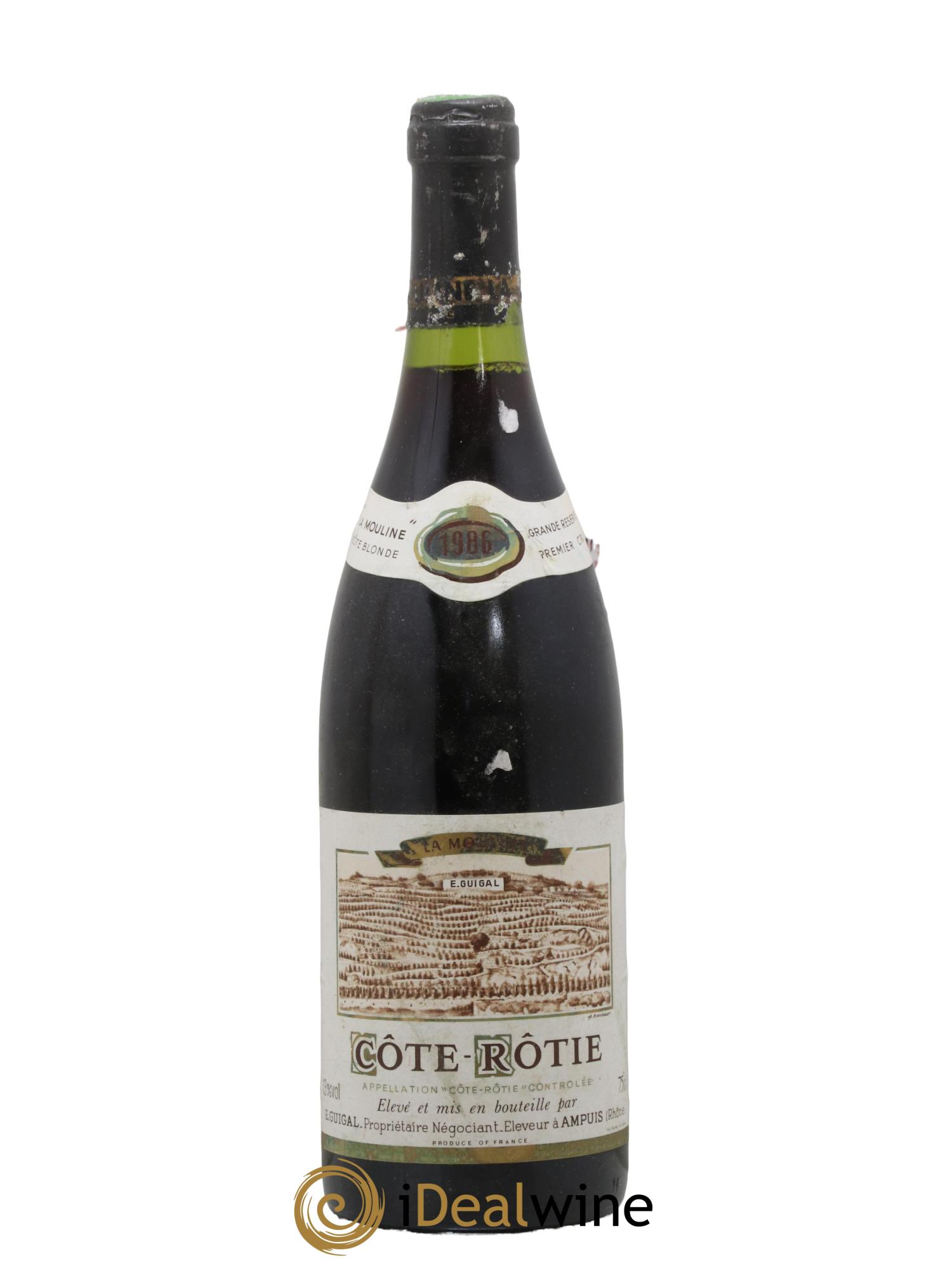 Côte-Rôtie La Mouline Guigal 1986 - Lotto di 1 bottiglia - 0