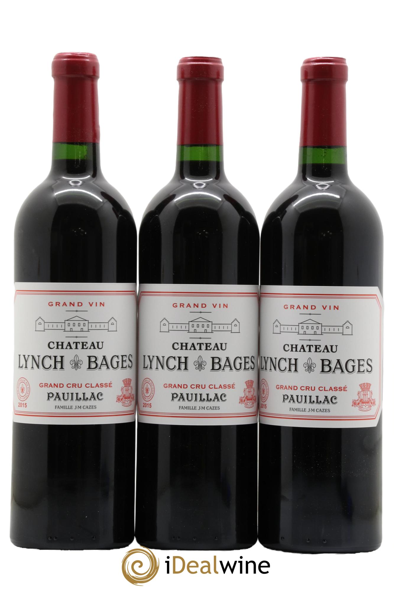 Château Lynch Bages 5ème Grand Cru Classé 2015 - Lot de 12 bouteilles - 2