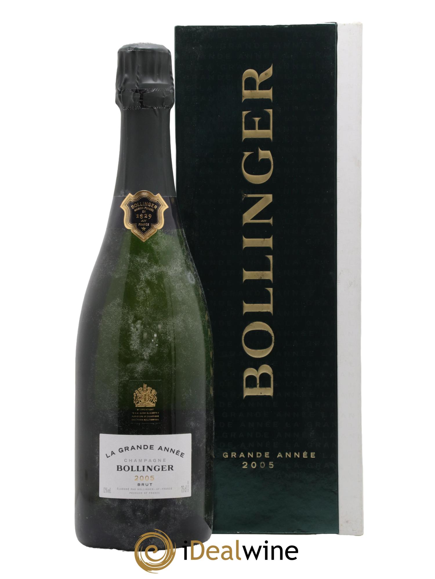 Grande Année Bollinger 2005 - Lot de 1 bouteille - 0