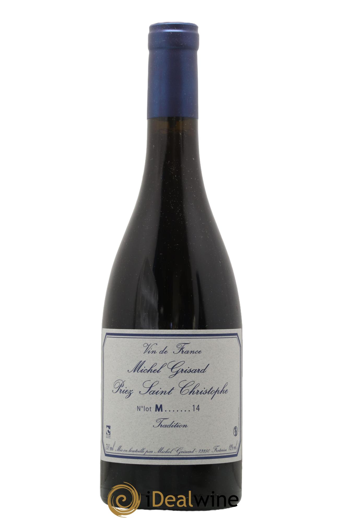 Vin de France Priez Saint Christophe Michel Grisard 2014 - Lotto di 1 bottiglia - 0