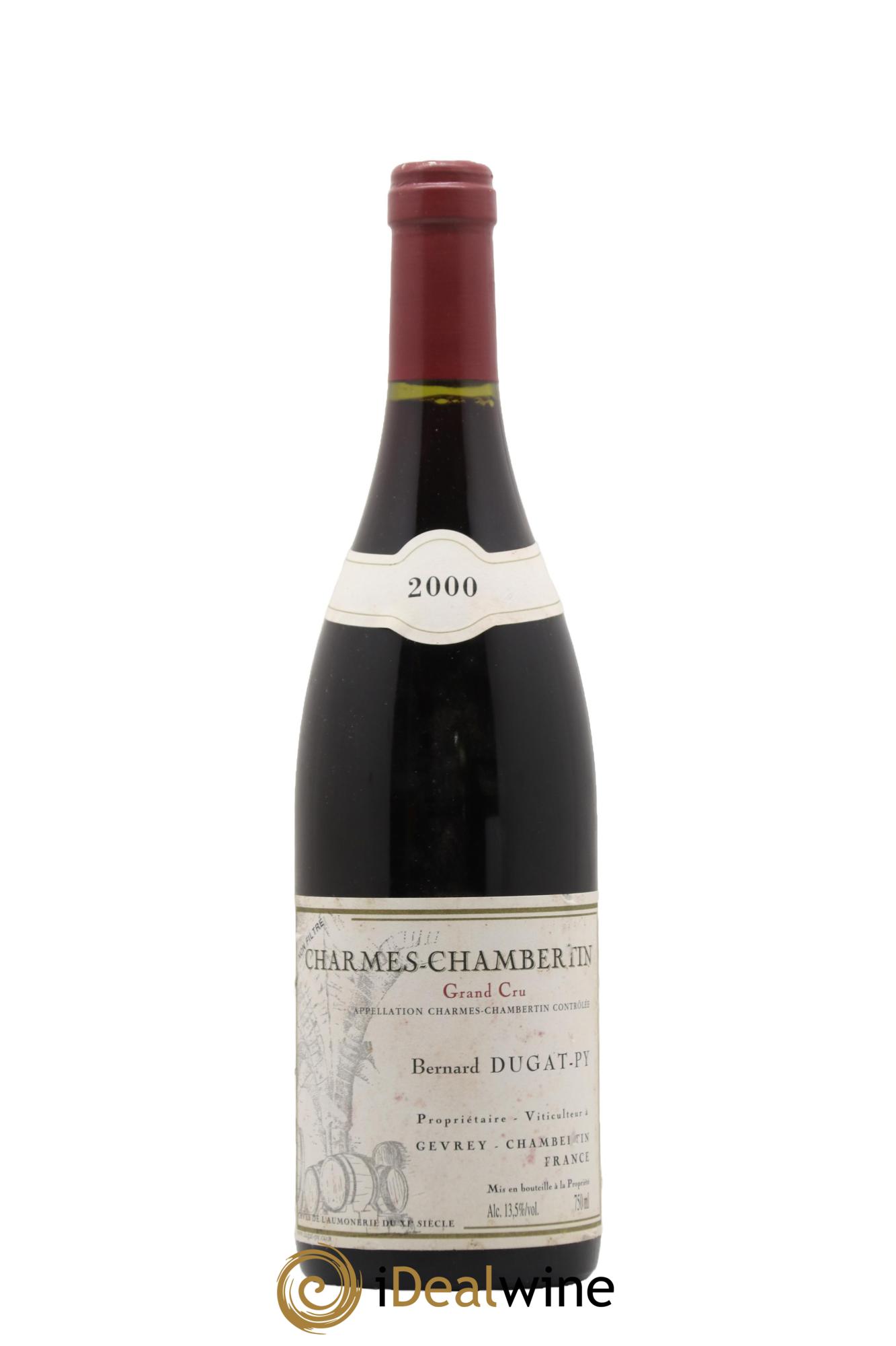 Charmes-Chambertin Grand Cru Dugat-Py 2000 - Lot de 1 bouteille - 0