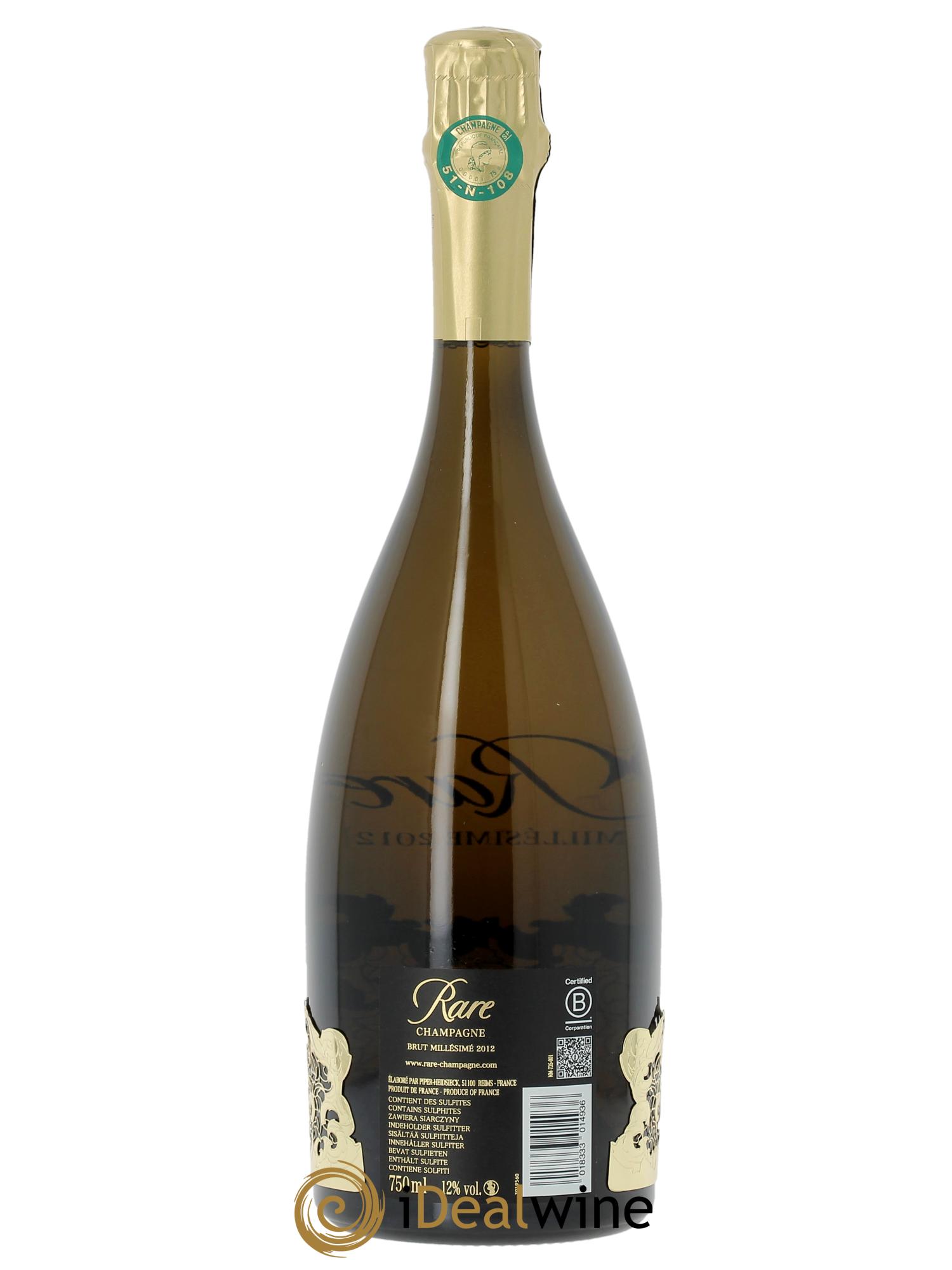 Rare Rare Champagne  2012 - Lotto di 1 bottiglia - 1