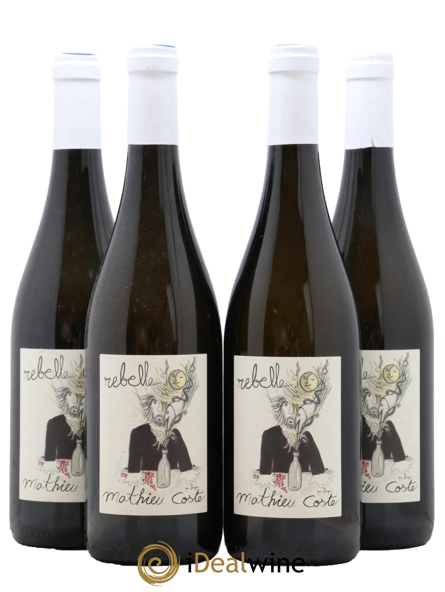 Vin de France Rebelle Mathieu Coste 2018 - Lot of 4 bottles - 0