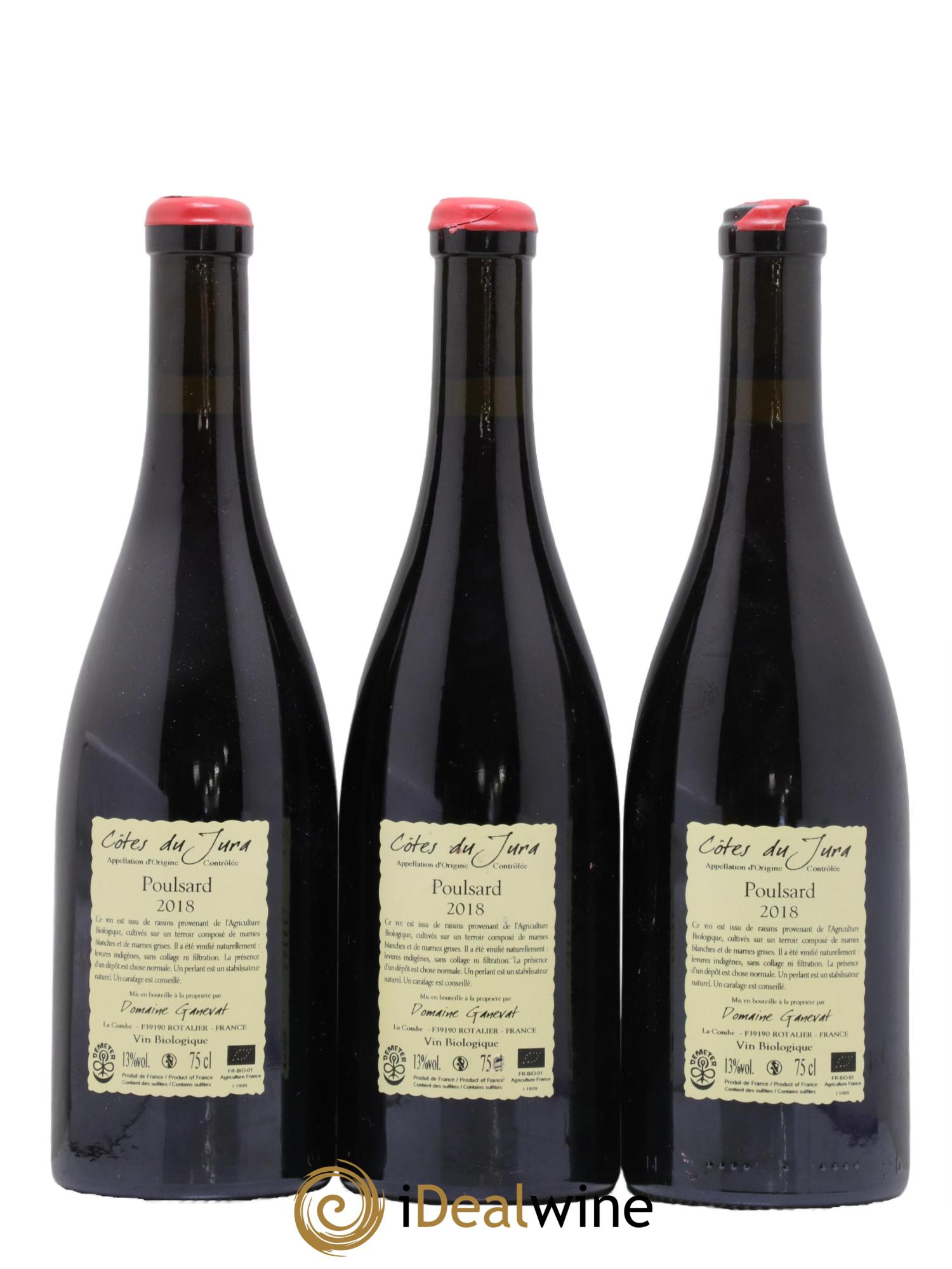 Côtes du Jura Cuvée de l'Enfant Terrible Jean-François Ganevat (Domaine) 2018 - Lot of 3 bottles - 1