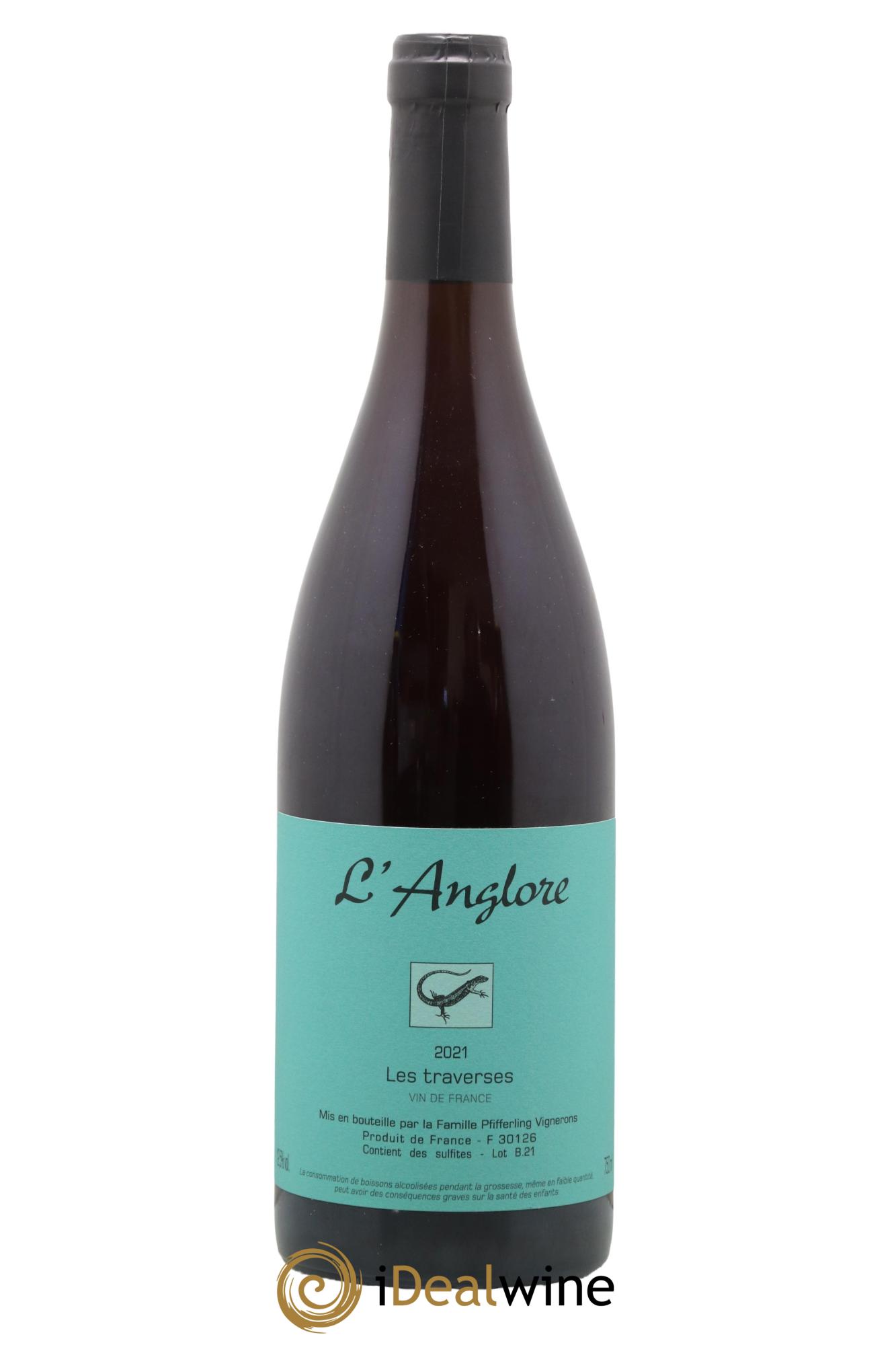 Vin de France Les Traverses L'Anglore 2021 - Lotto di 1 bottiglia - 0