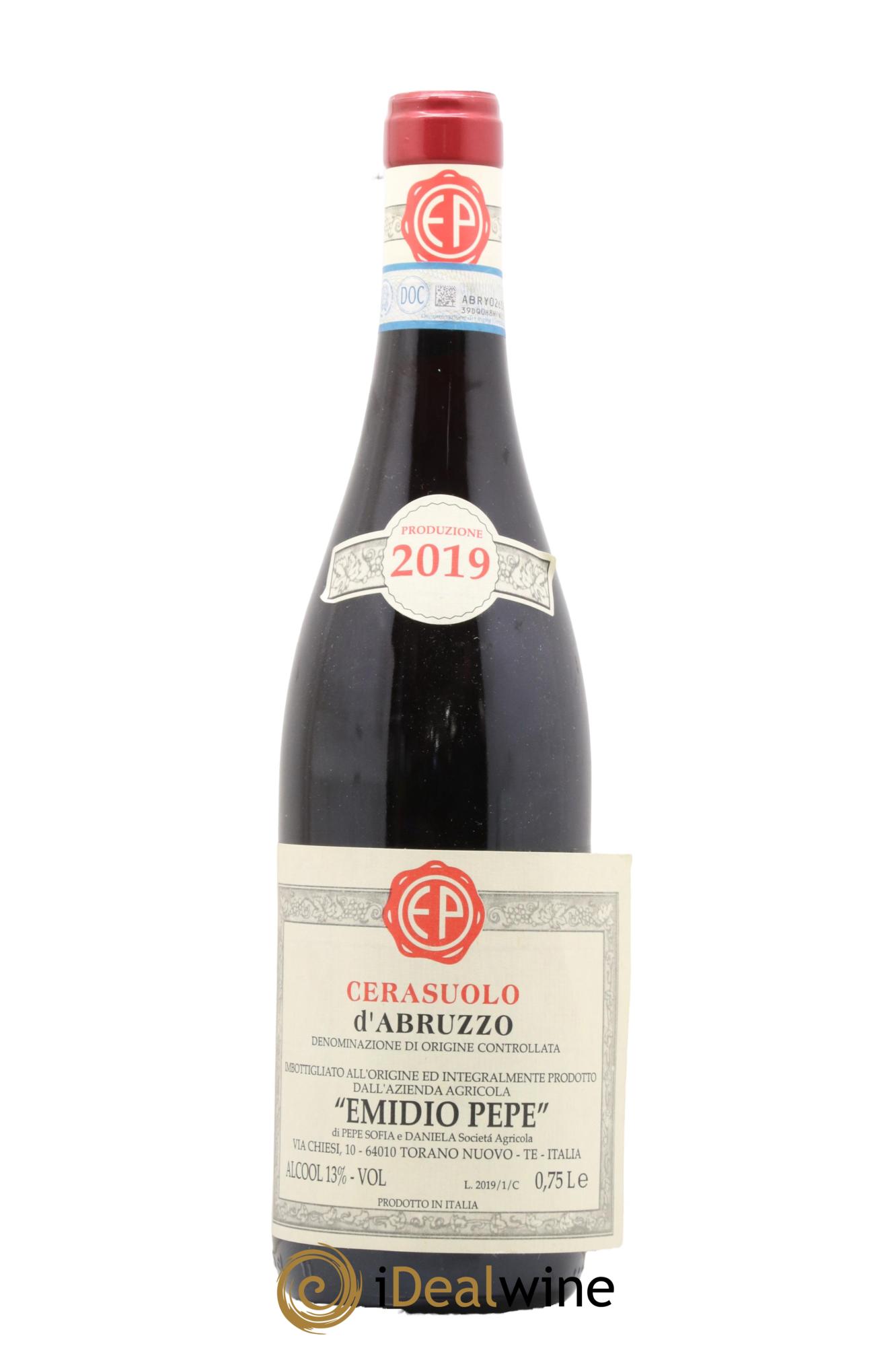 Italie Cerasuolo d'Abruzzo Emidio Pepe 2019 - Posten von 1 Flasche - 0