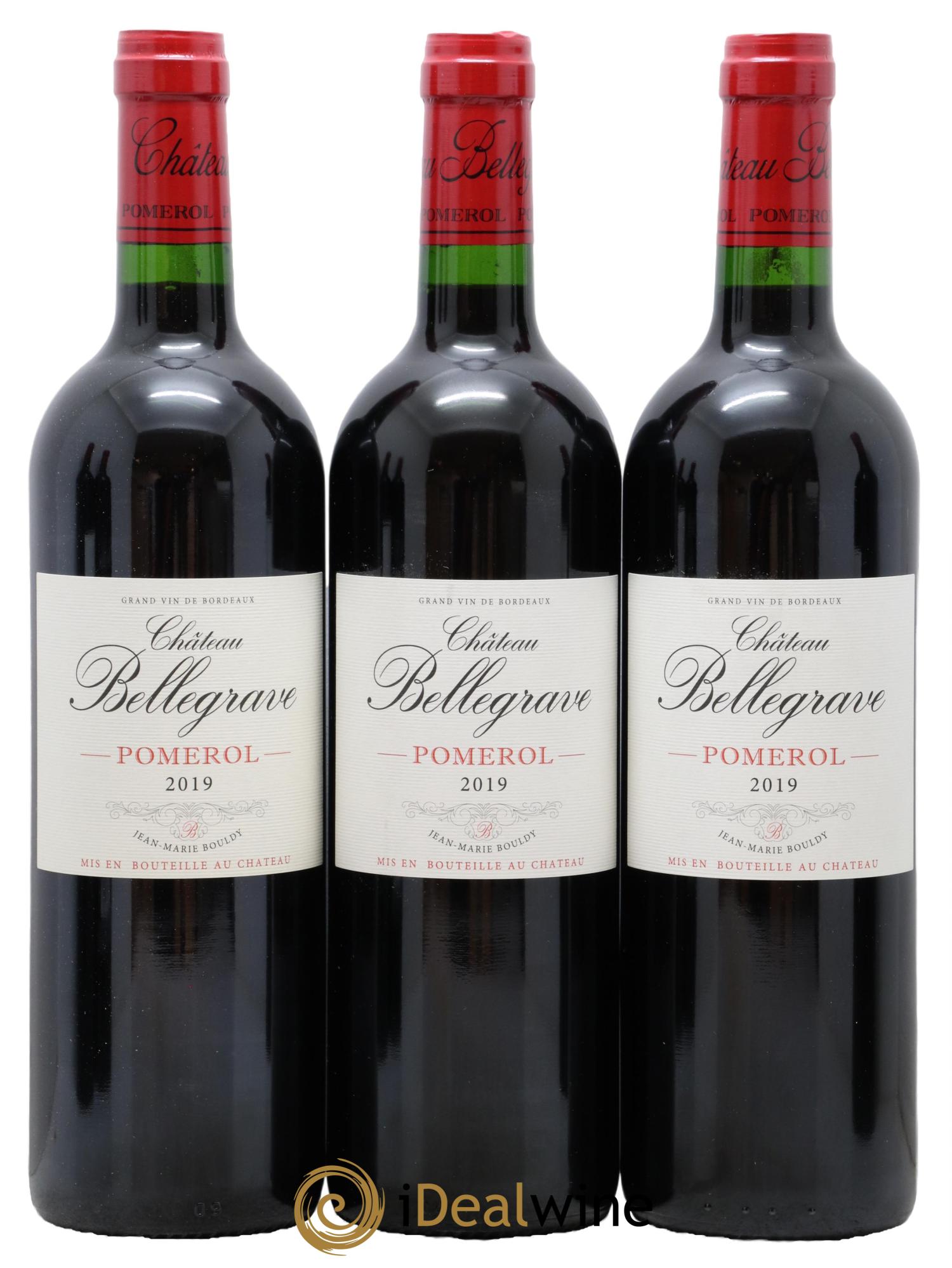 Château Bellegrave  2019 - Posten von 12 Flaschen - 3