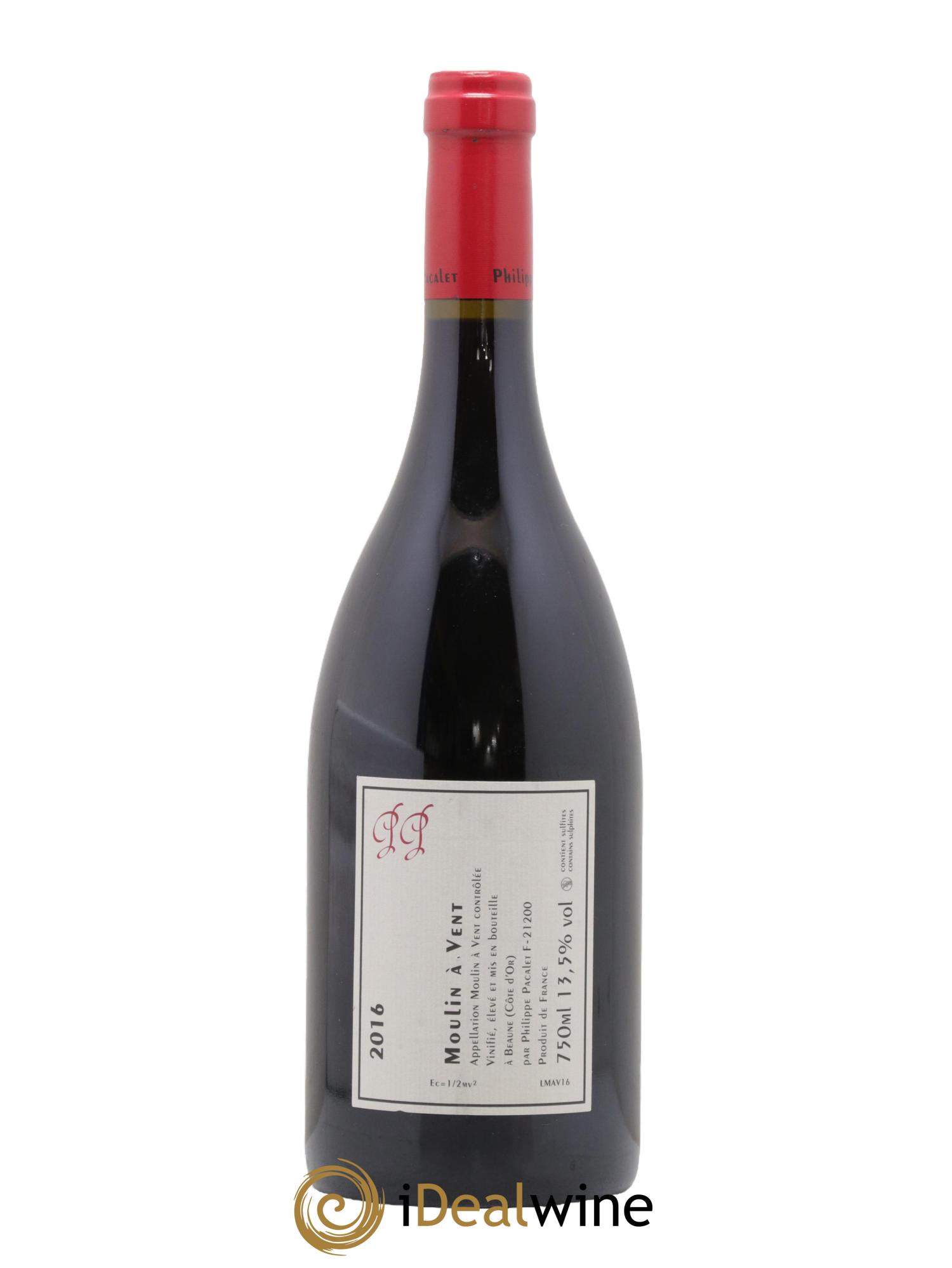 Moulin à Vent Philippe Pacalet 2016 - Lot de 1 bouteille - 1