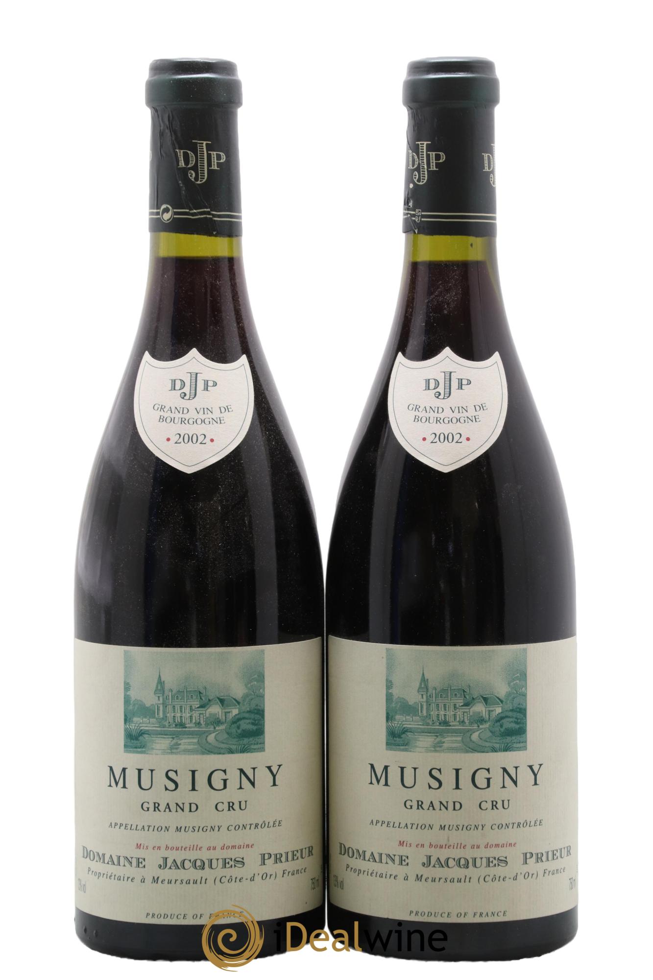 Musigny Grand Cru Jacques Prieur (Domaine) 2002 - Lotto di 2 bottiglie - 0