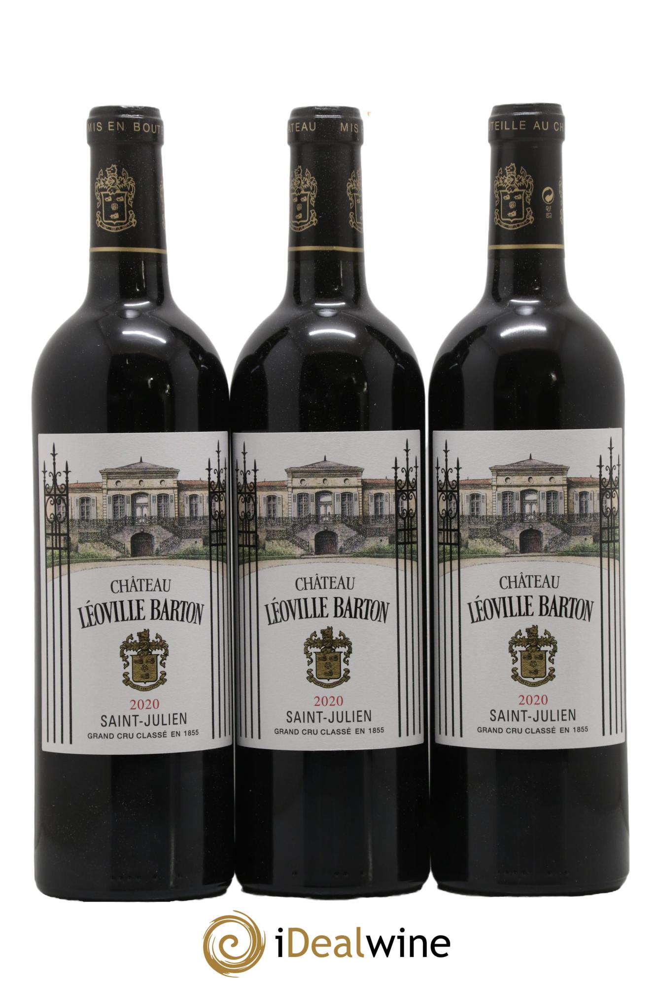 Château Léoville Barton 2ème Grand Cru Classé 2020 - Lot de 6 bouteilles - 1