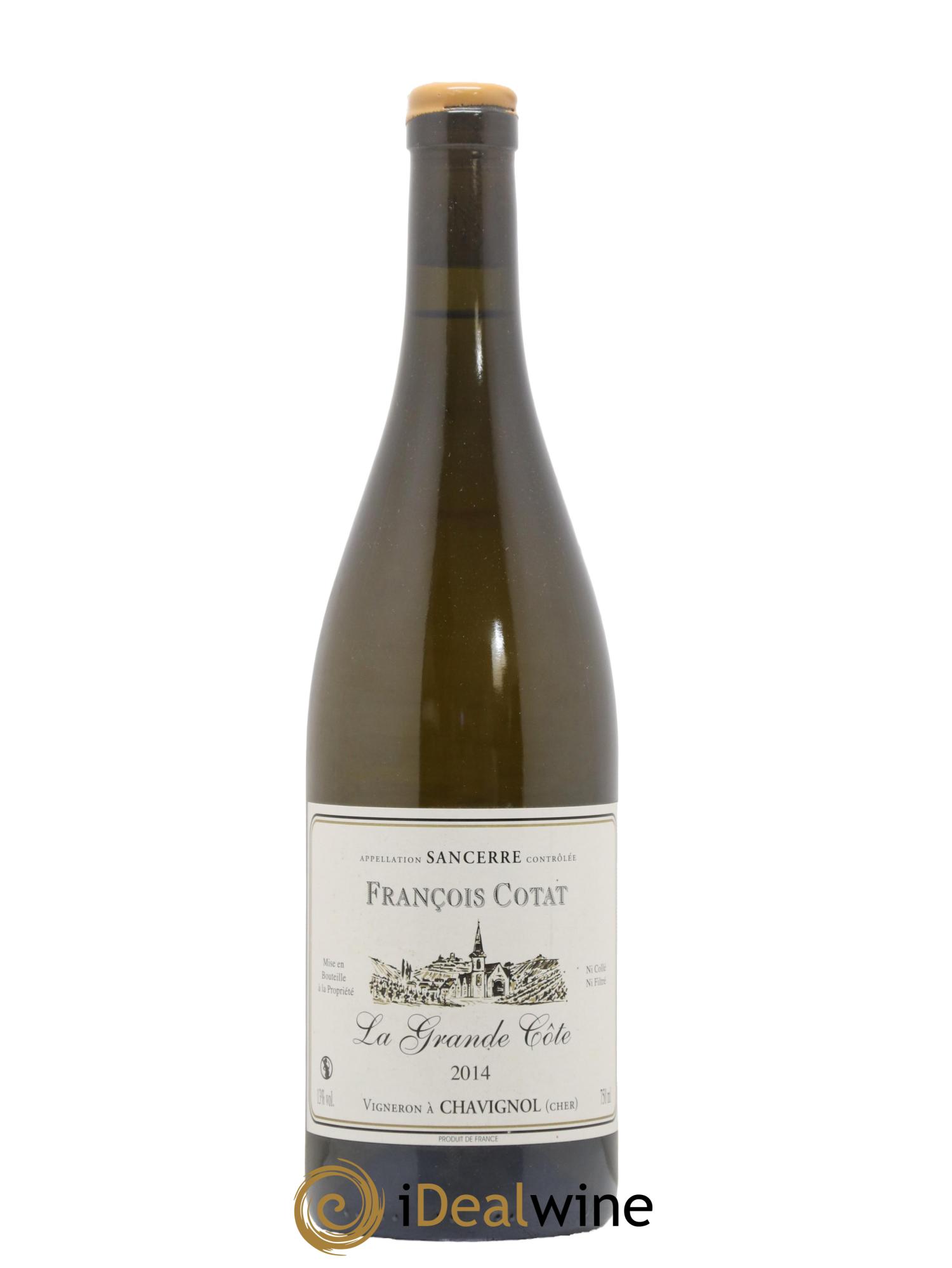 Sancerre La Grande Côte François Cotat 2014 - Posten von 1 Flasche - 0