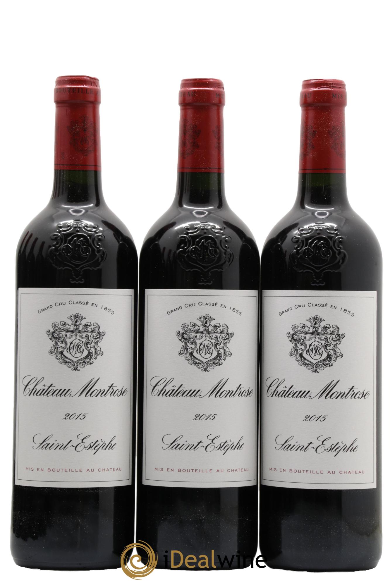 Château Montrose 2ème Grand Cru Classé 2015 - Lot de 12 bouteilles - 1