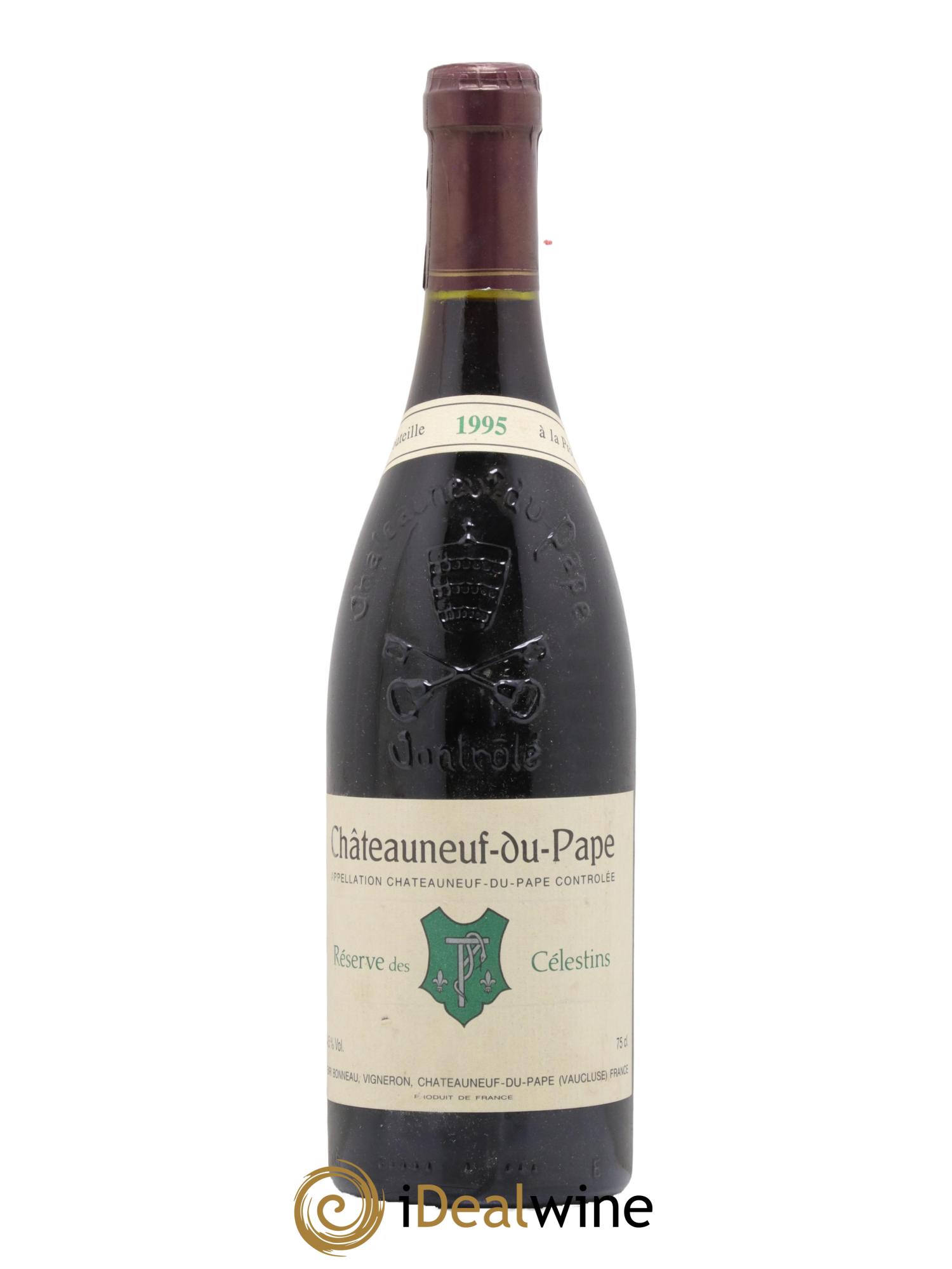 Châteauneuf-du-Pape Réserve des Célestins Henri Bonneau & Fils 1995 - Lot de 1 bouteille - 0