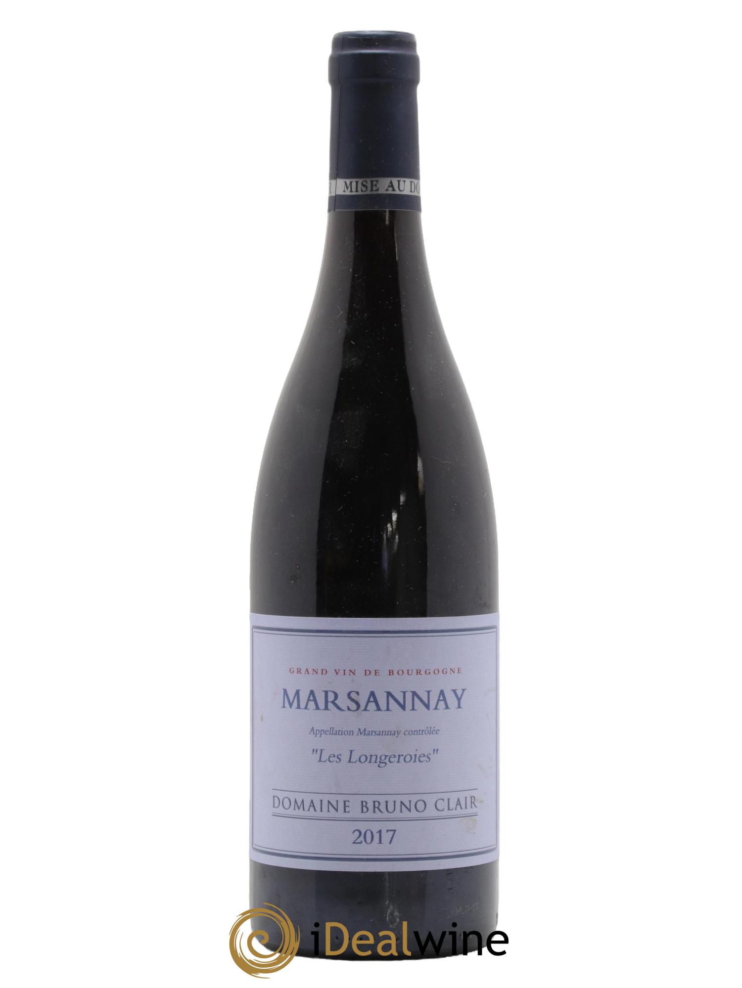 Marsannay Les Longeroies Bruno Clair (Domaine) 2017 - Lot of 1 bottle - 0