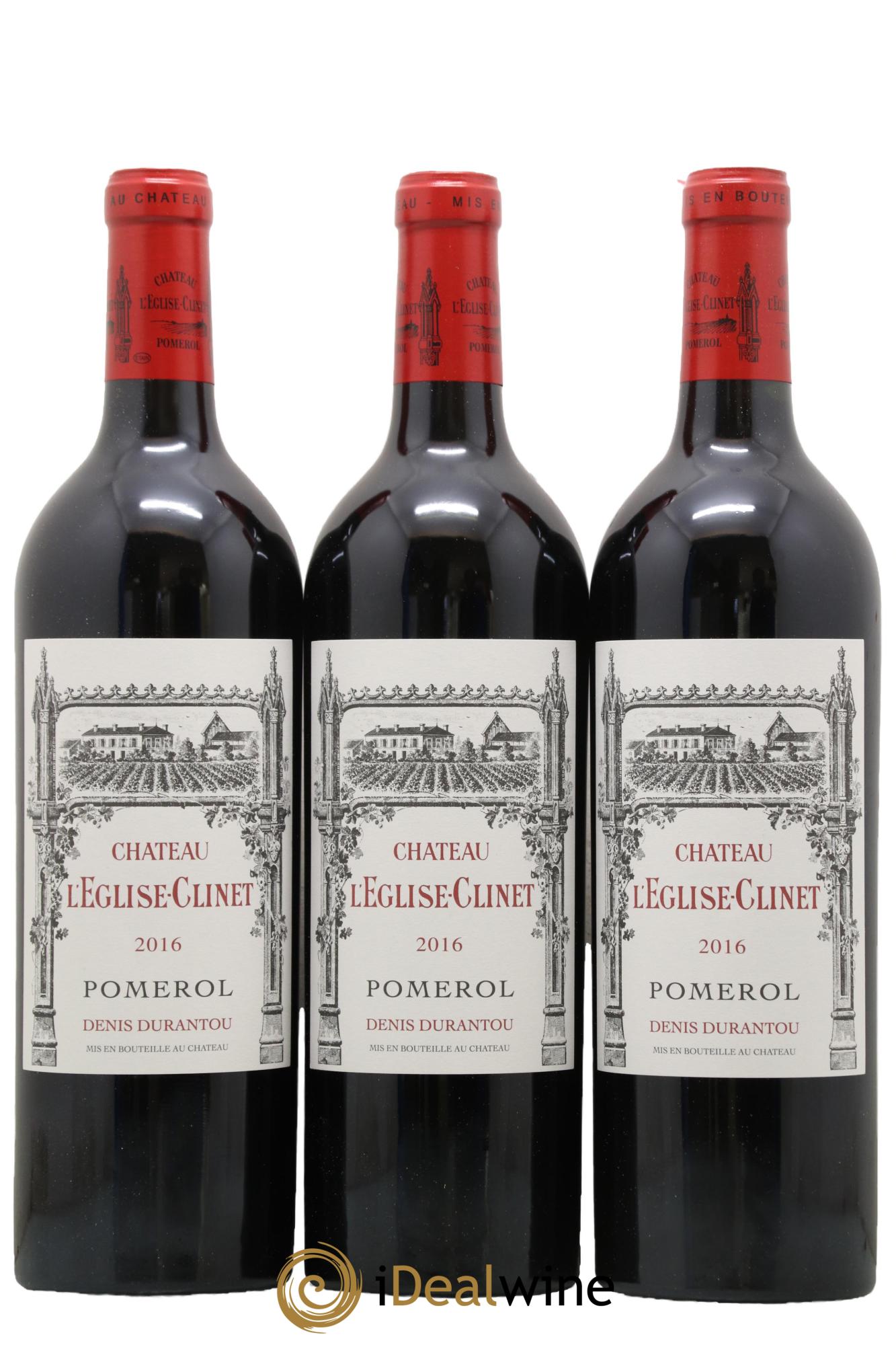 Château l' Église Clinet 2016 - Lot of 6 bottles - 3