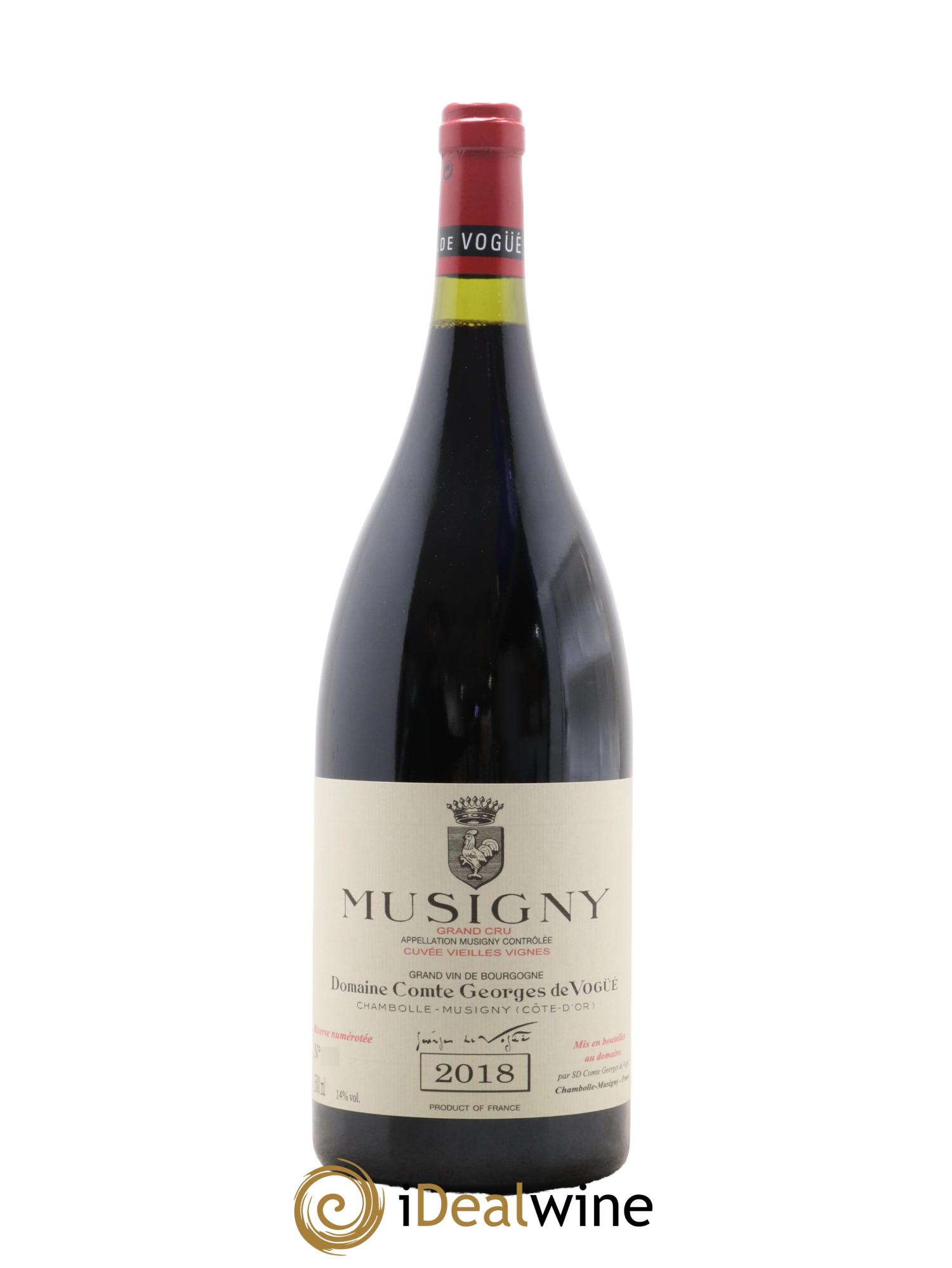 Musigny Grand Cru Cuvée Vieilles Vignes Comte Georges de Vogüé  2018 - Lot of 1 magnum - 1