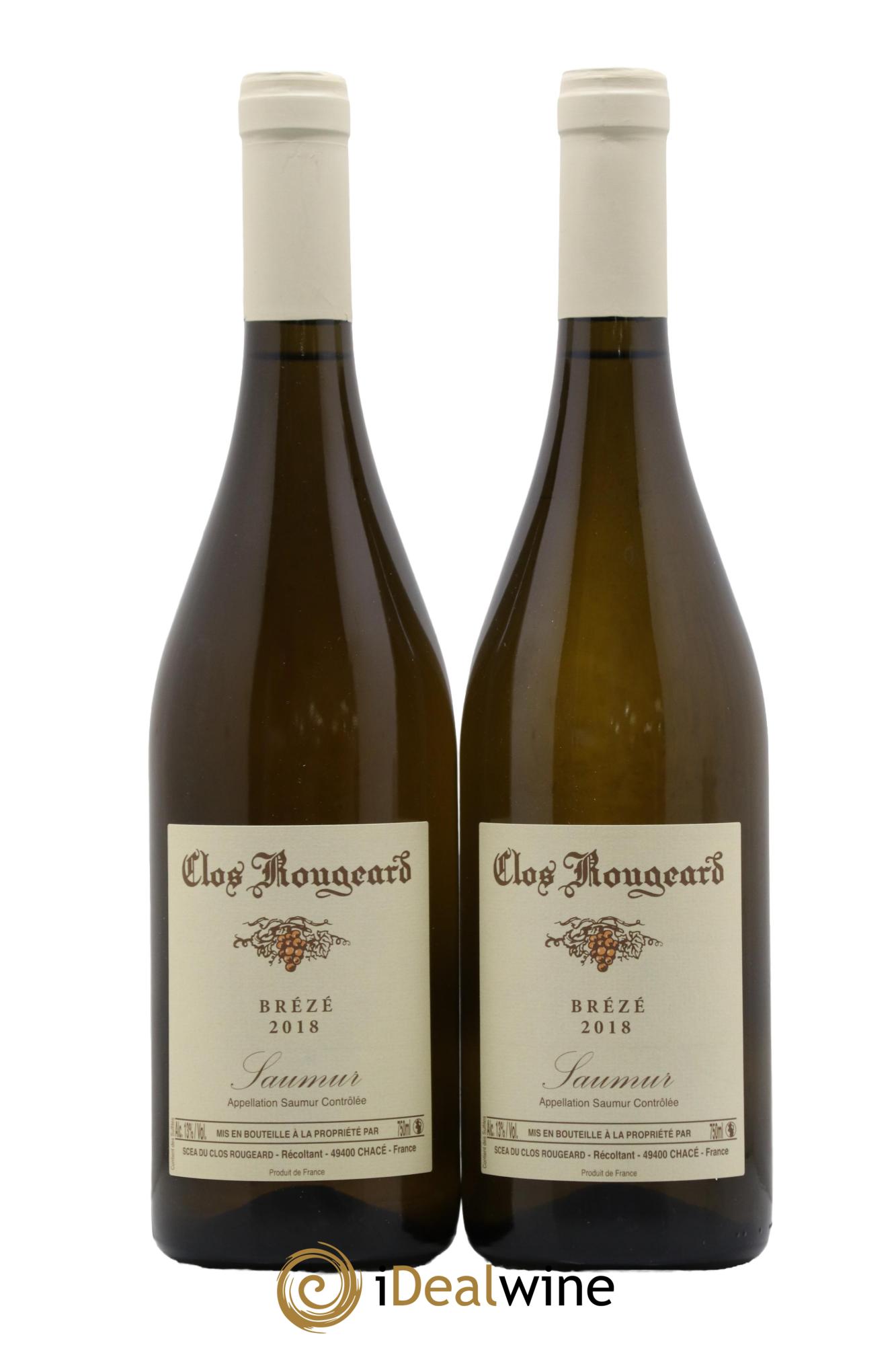 Saumur Brézé Clos Rougeard 2018 - Lot of 2 bottles - 0